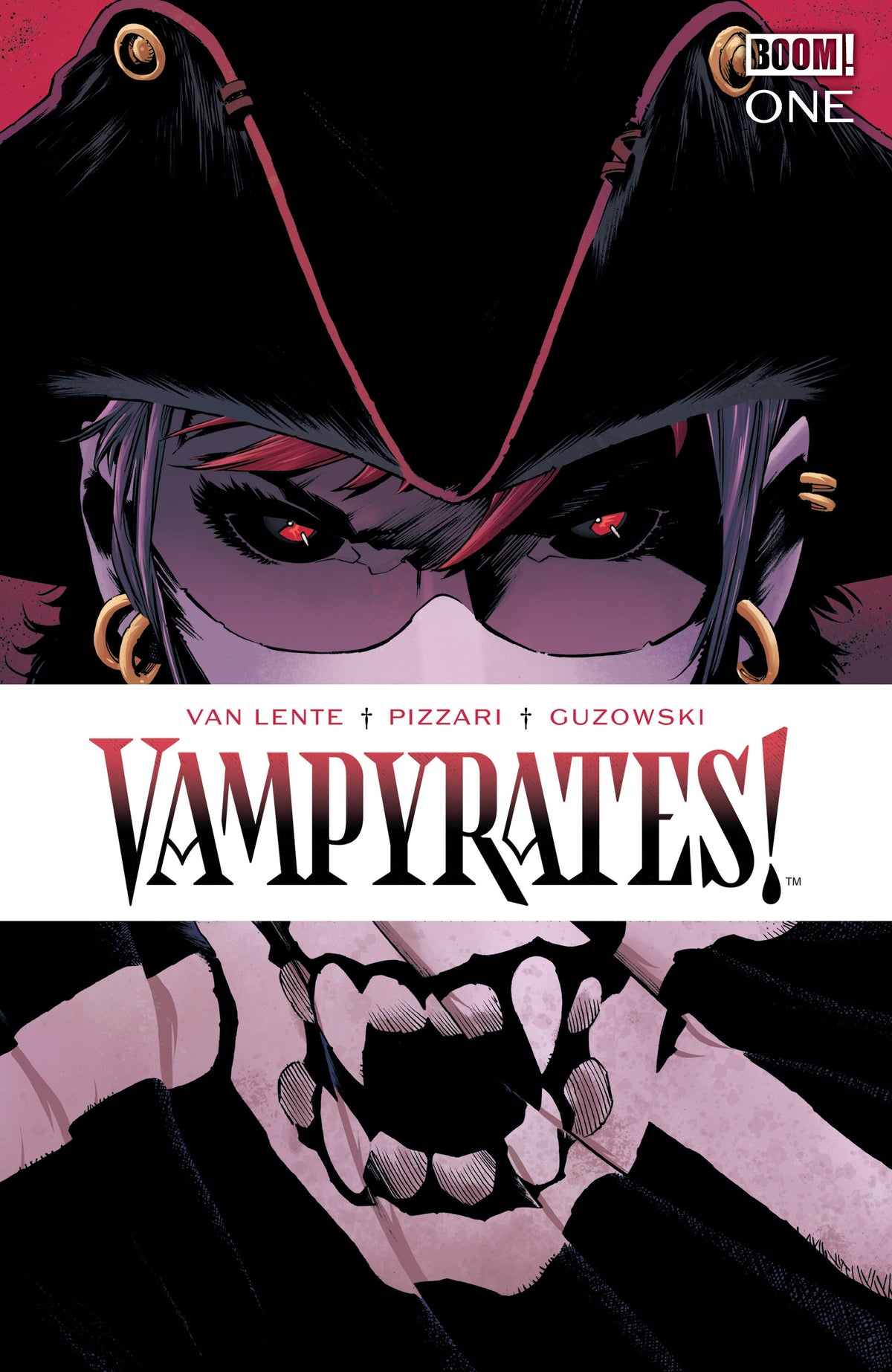 Vampyrates! #1 C Glow in the Dark Variant (Dressed, Pizzari) ISBN: 84428401341301031 - FOC DATE: 5/24/26 - Release Date: 7/8/26