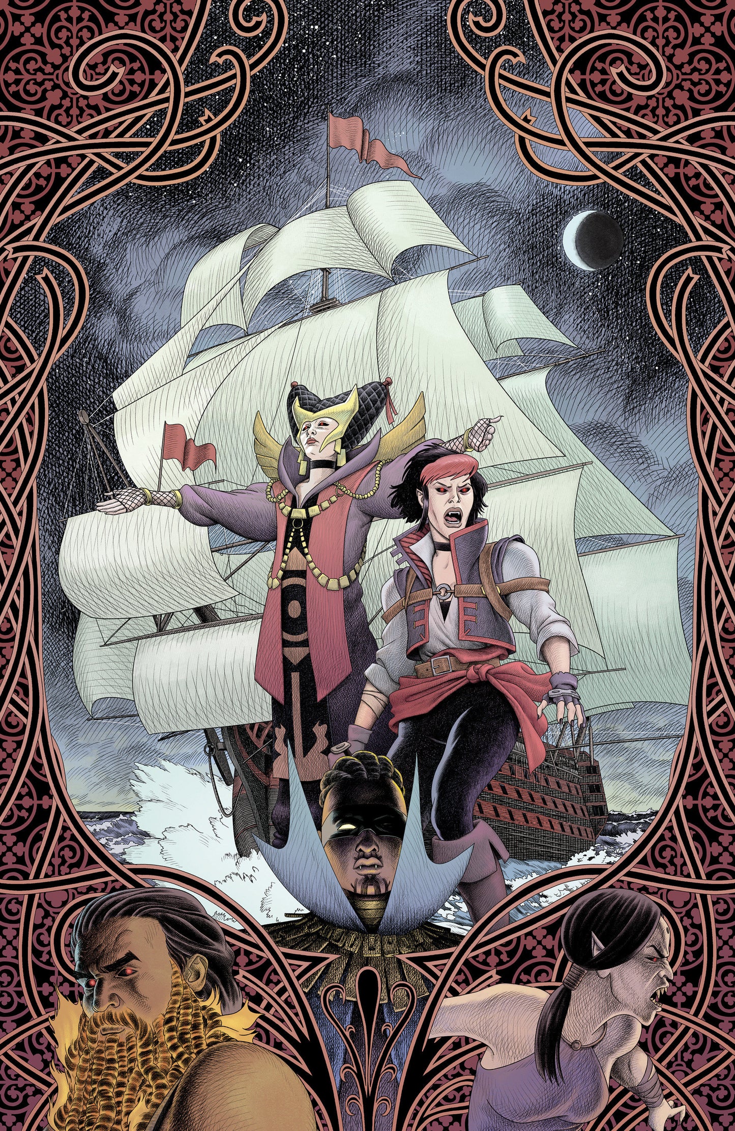 Vampyrates! #2 G Unlimited Variant (Full Art, Pizzari) ISBN: 84428401341302071 - FOC DATE: 7/5/26 - Release Date: 8/19/26