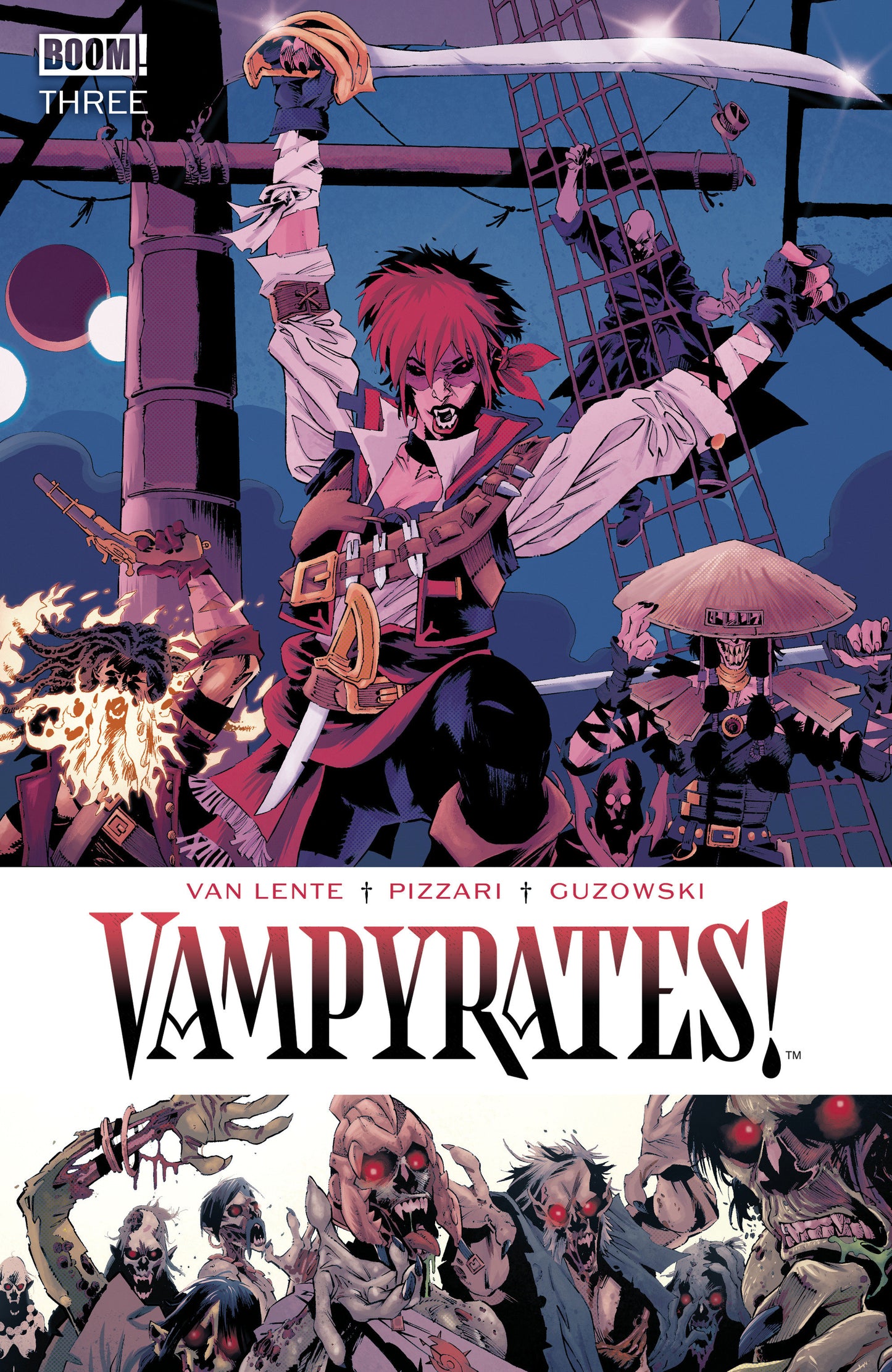 Vampyrates! #3 A Main (Dressed, Pizzari) ISBN: 84428401341303011 - FOC DATE: 8/9/26 - Release Date: 9/16/26