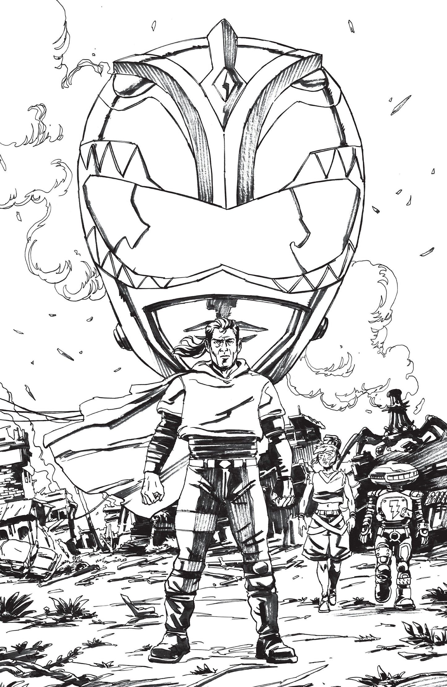 Power Rangers Green #1 N Unlimited Variant (Full Art, Vargas) ISBN: 84428401346801141 - FOC DATE: 6/21/26 - Release Date: 8/5/26