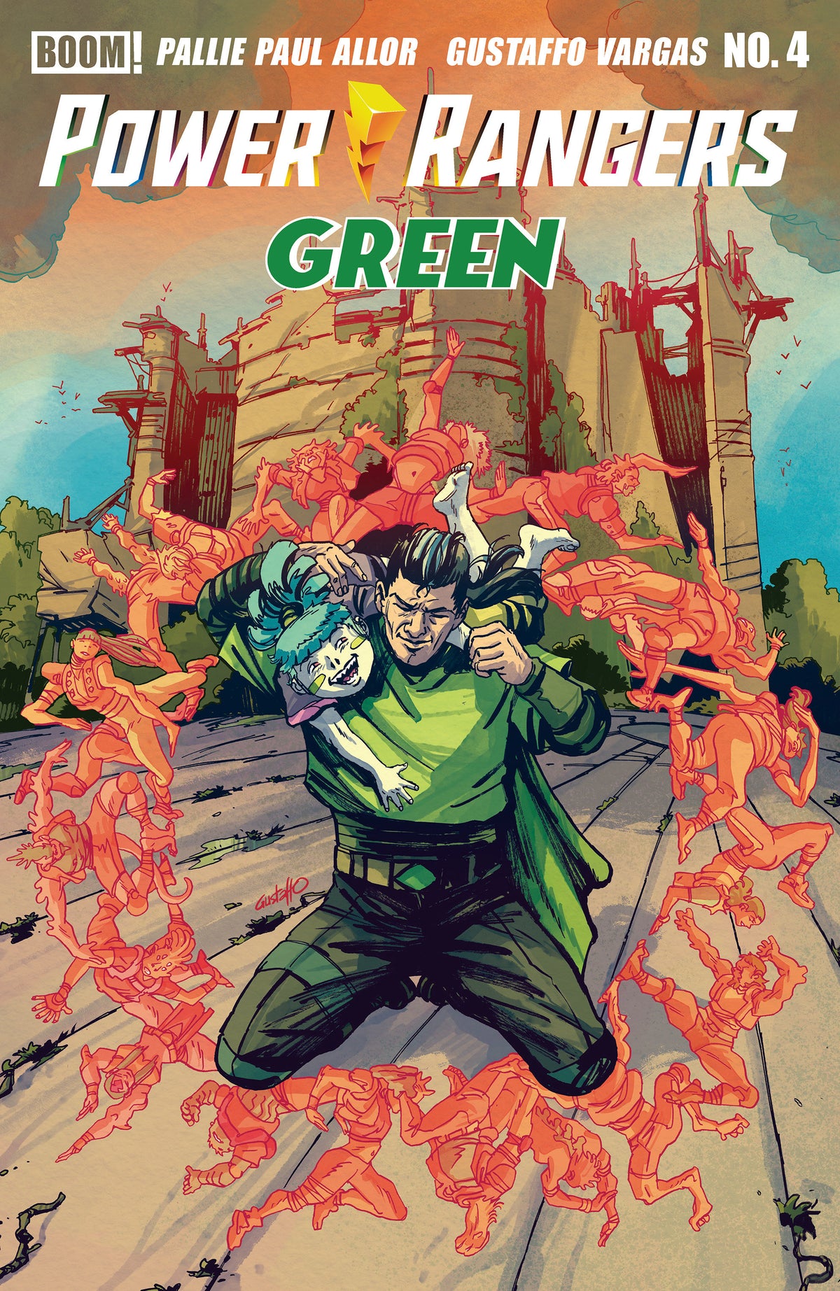 Power Rangers Green #4 B Variant (Dressed, Vargas) ISBN: 84428401346804021 - FOC DATE: 10/11/26 - Release Date: 11/18/26