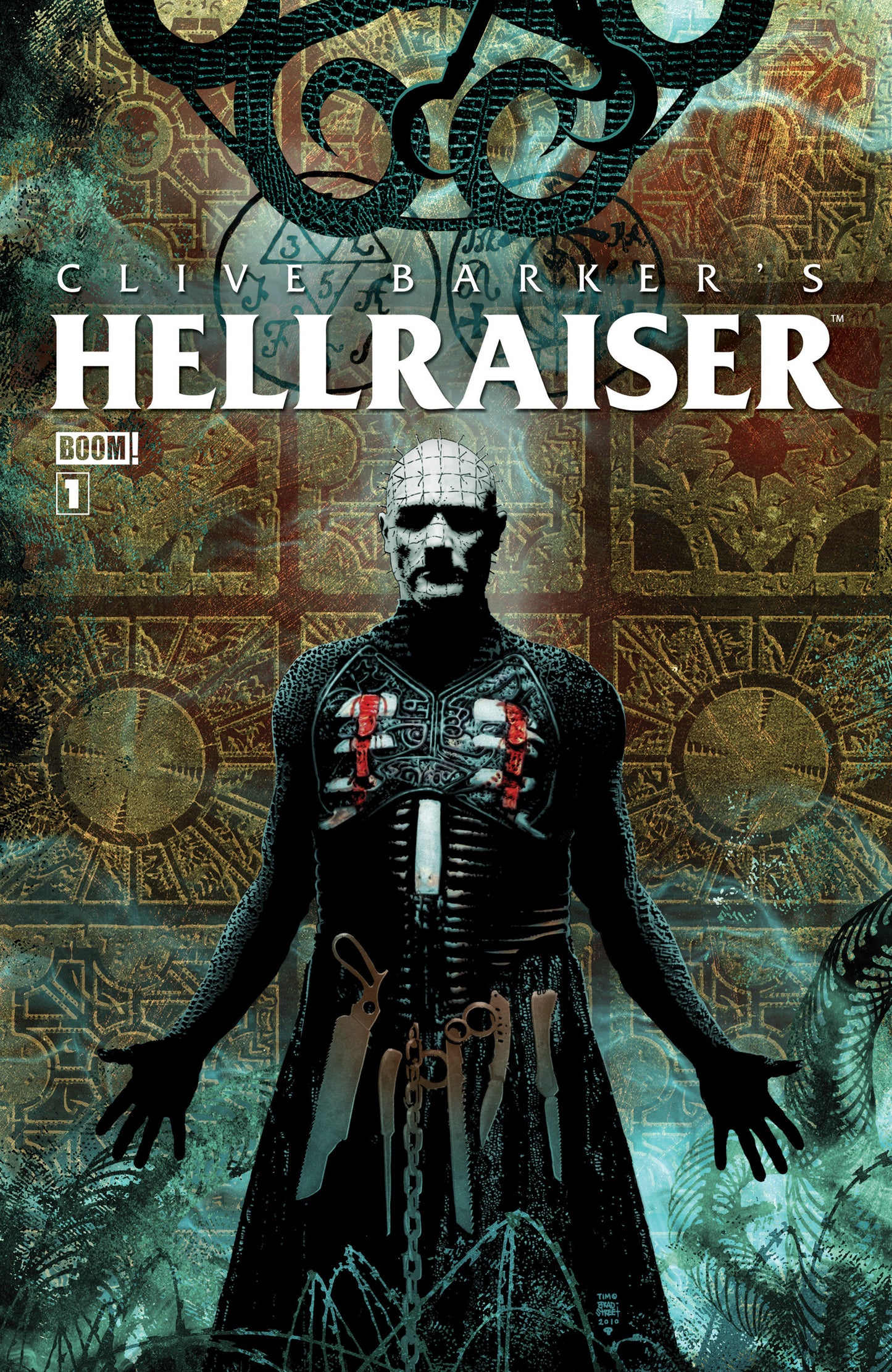 Hellraiser Facsimile Edition #1 A Main (Dressed, Bradstreet) ISBN: 84428401348201011 - FOC DATE: 7/19/26 - Release Date: 8/26/26