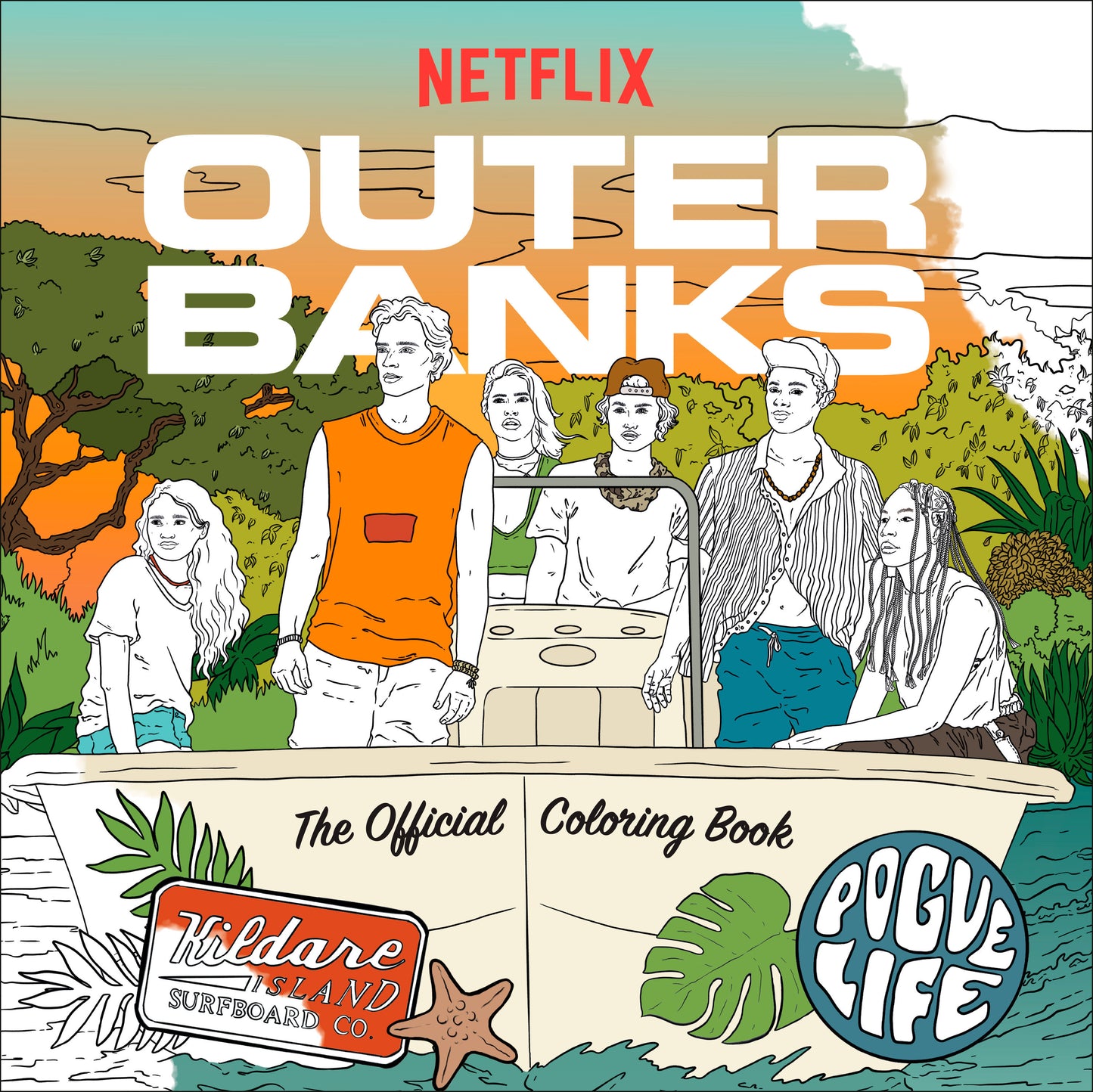 Outer Banks: The Official Coloring Book - Release Date: 9/24/24