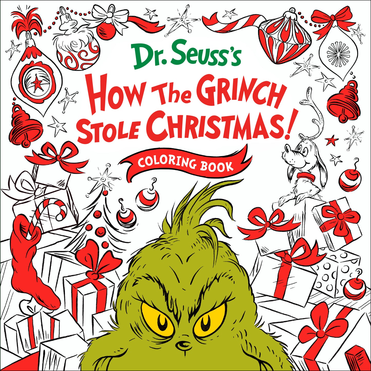 How the Grinch Stole Christmas! Coloring Book Releases: 9/3/24
