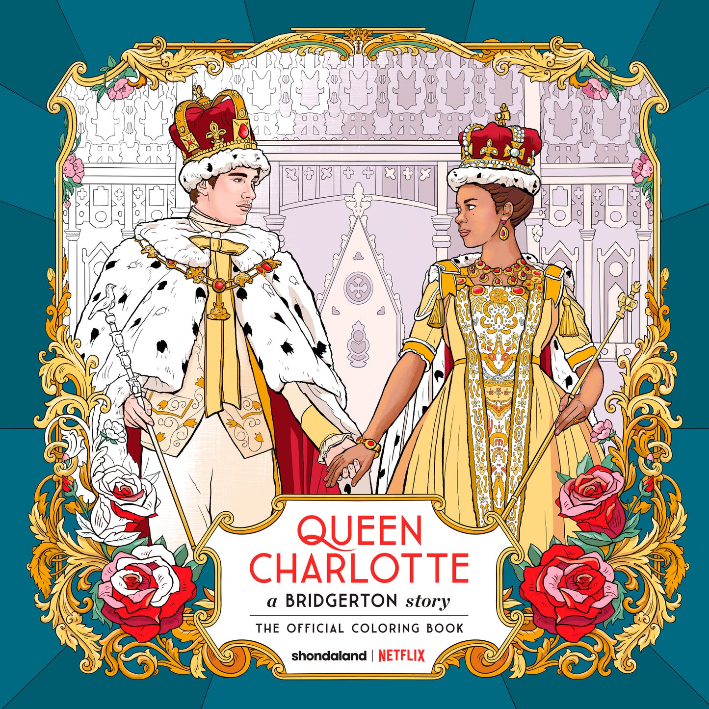Queen Charlotte, A Bridgerton Story: The Official Coloring Book -Releases: 8/27/24