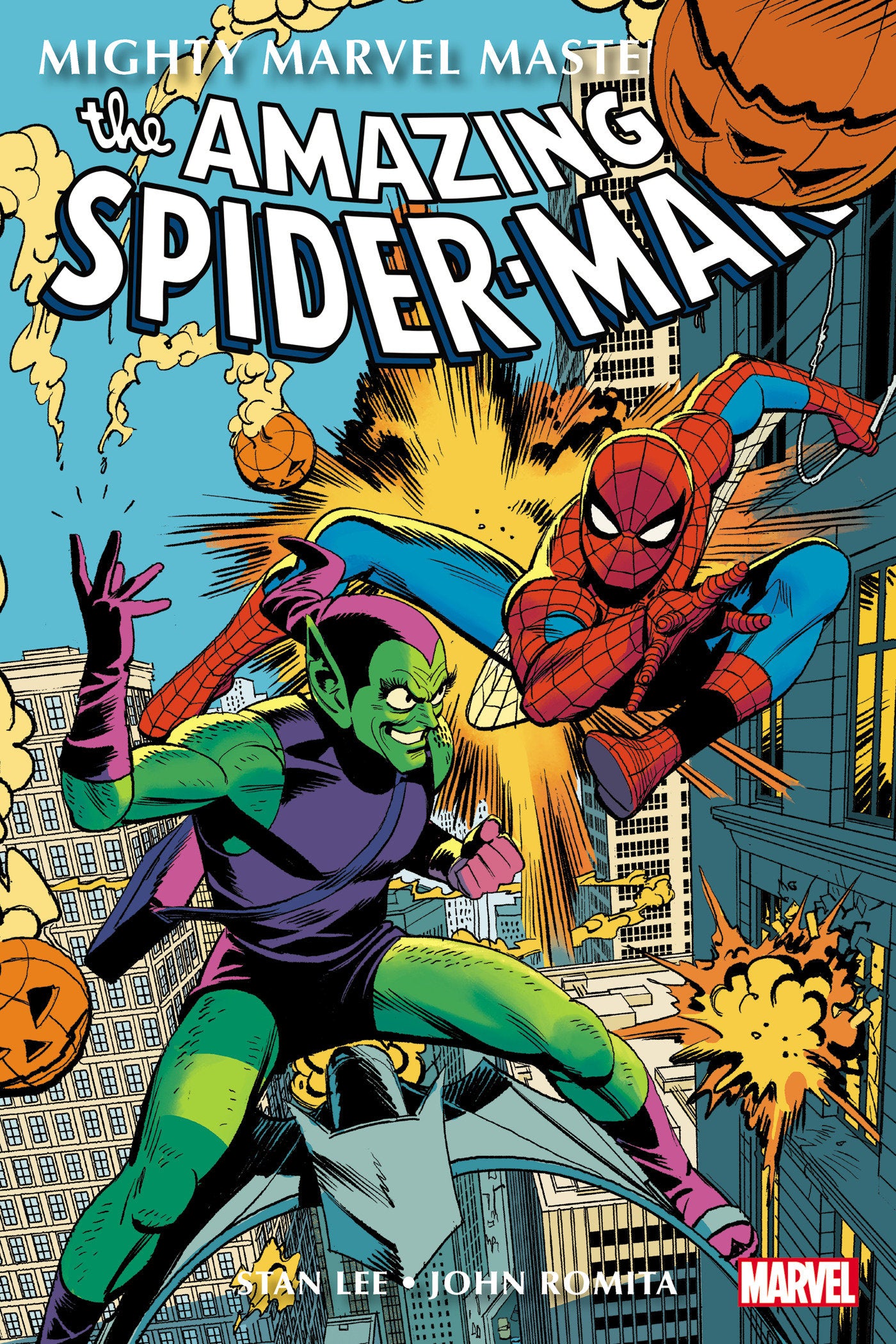 MIGHTY MARVEL MASTERWORKS: THE AMAZING SPIDER-MAN VOL. 5 - TO BECOME AN AVENGER ROMERO COVER - Release Date: 11/5/24