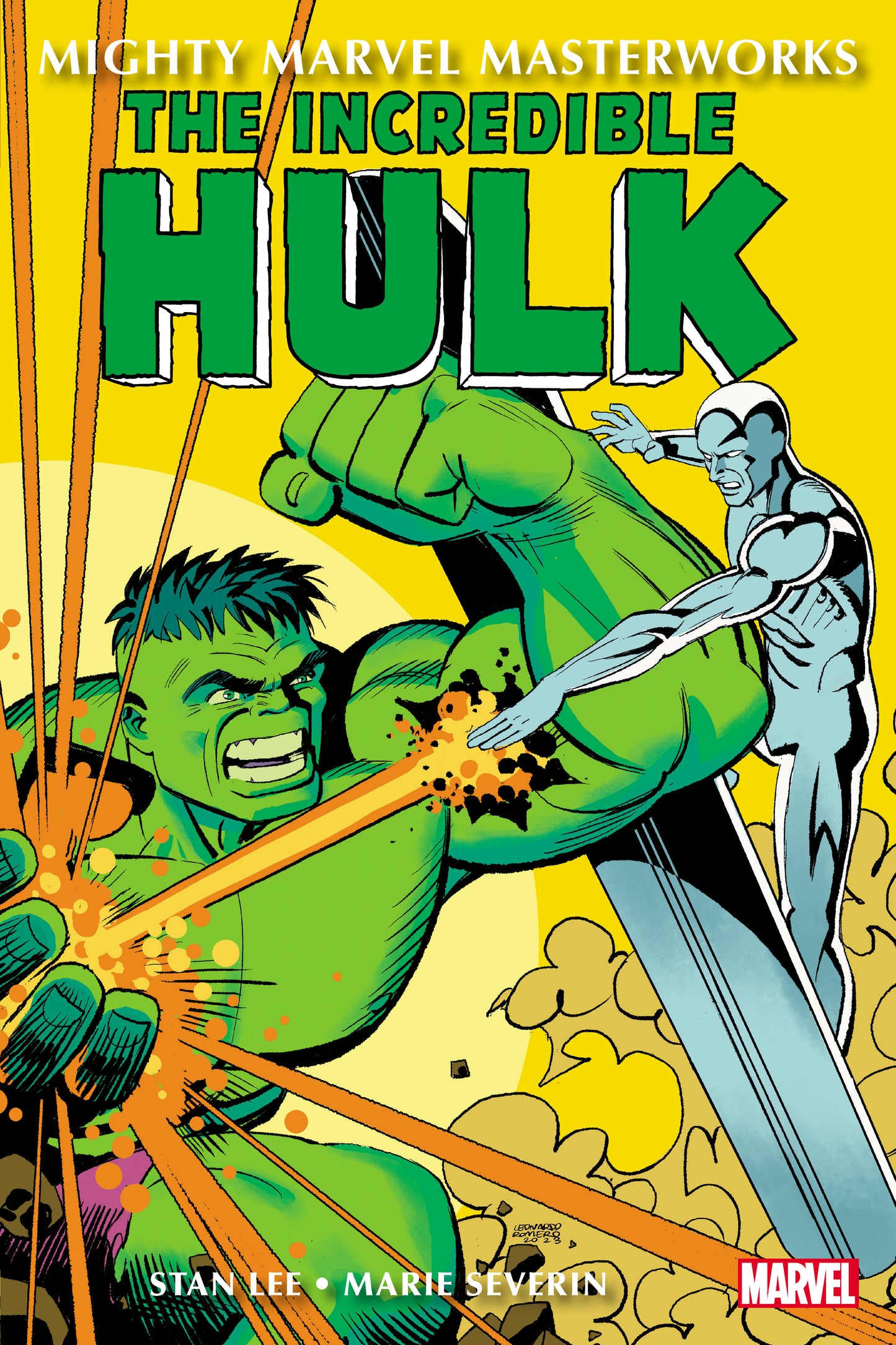 MIGHTY MARVEL MASTERWORKS: THE INCREDIBLE HULK VOL. 4 - LET THERE BE BATTLE ROME RO COVER - Release Date: 12/17/24