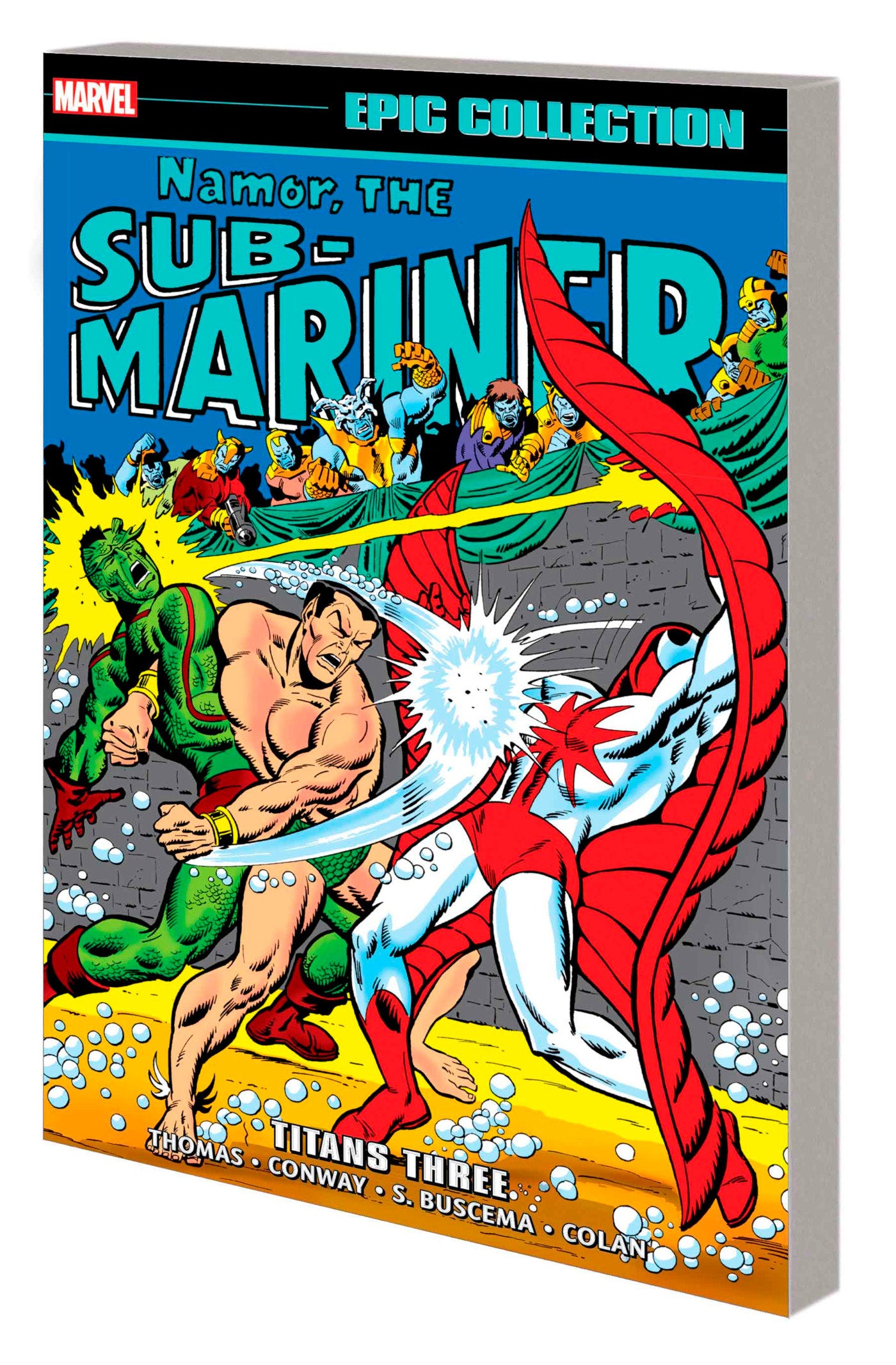 NAMOR THE SUB-MARINER EPIC COLLECTION: TITANS THREE - Release Date: 8/27/24