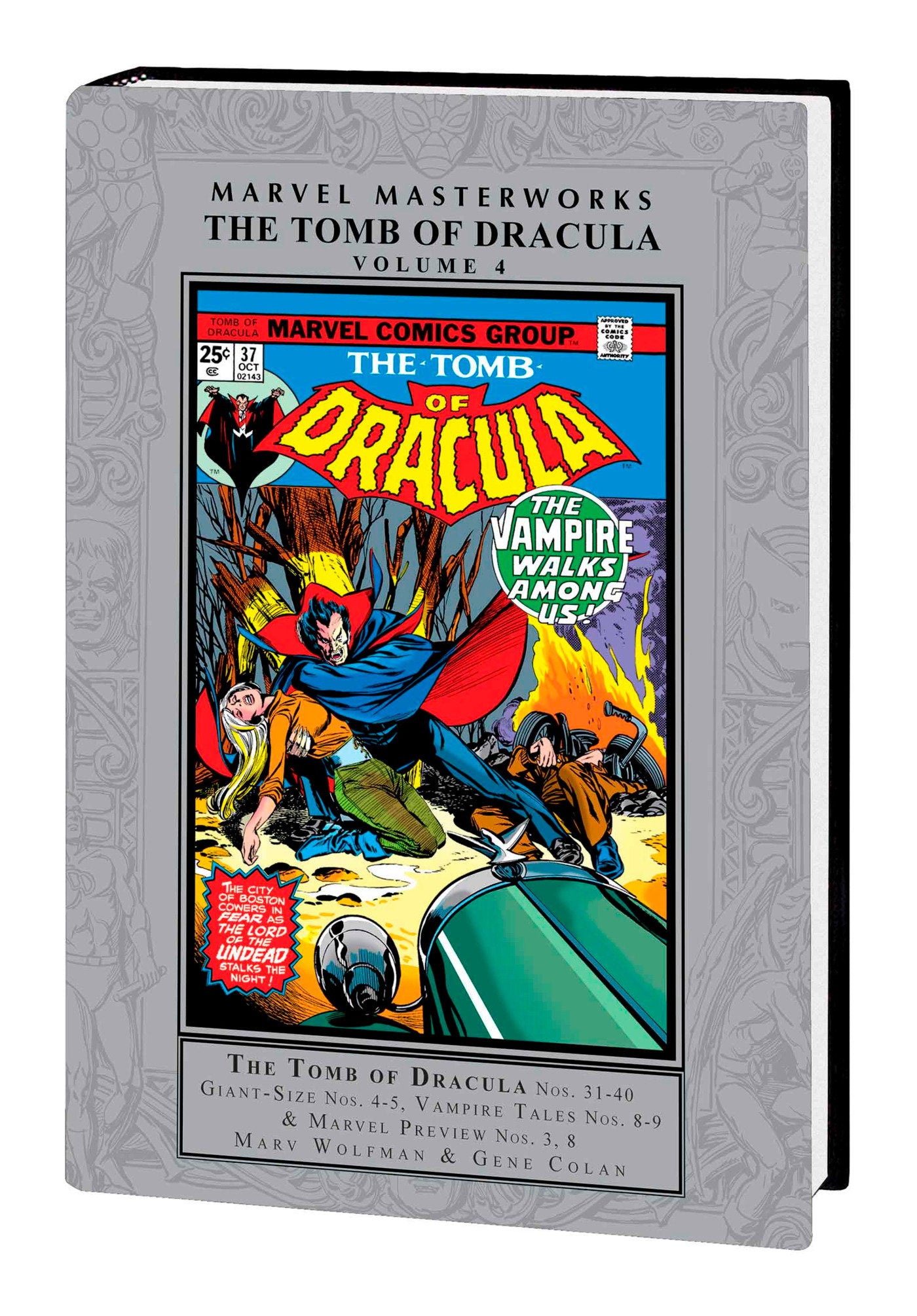 MARVEL MASTERWORKS: THE TOMB OF DRACULA VOL. 4 - Release Date: 10/15/24