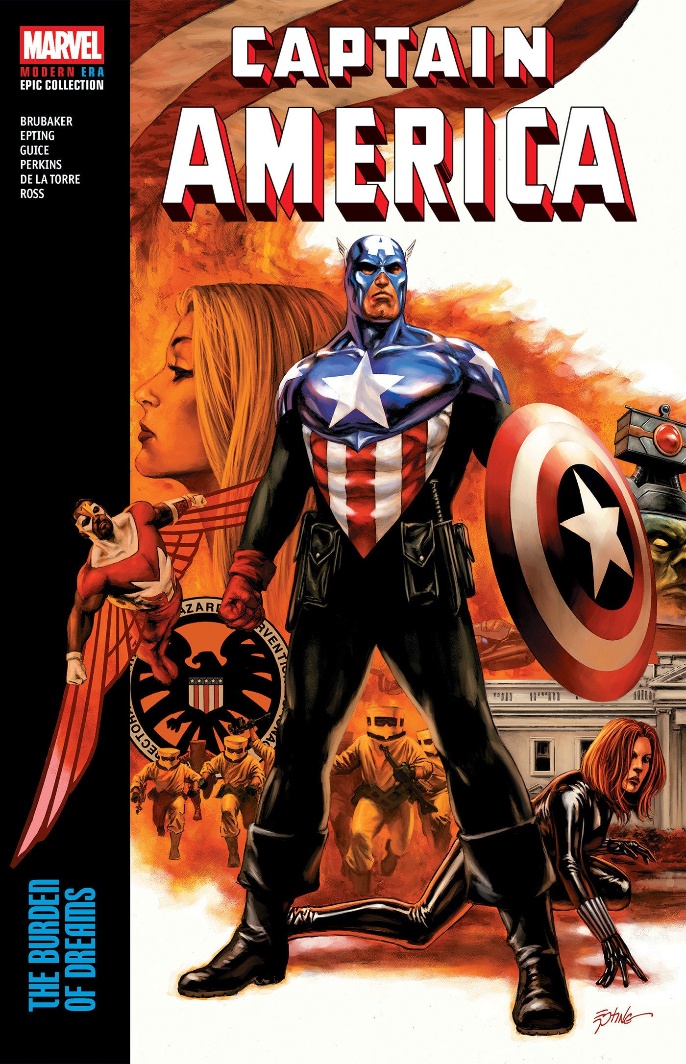 Captain America Modern Era Epic Collection: The Burden Of Dreams - ISBN: 9781302956486 - Release Date: 10/7/25