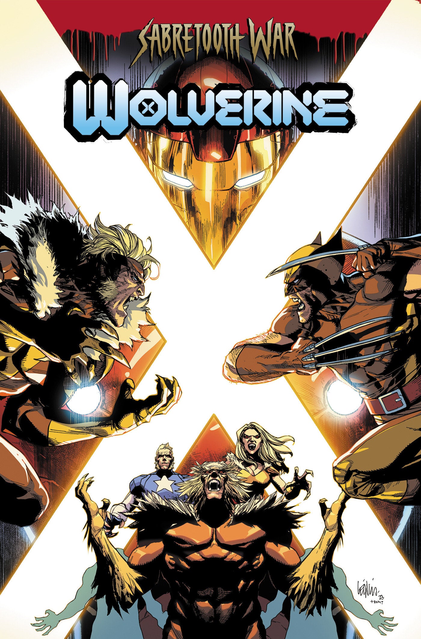 WOLVERINE: SABRETOOTH WAR OMNIBUS LEINIL YU COVER - Release Date: 6/3/25