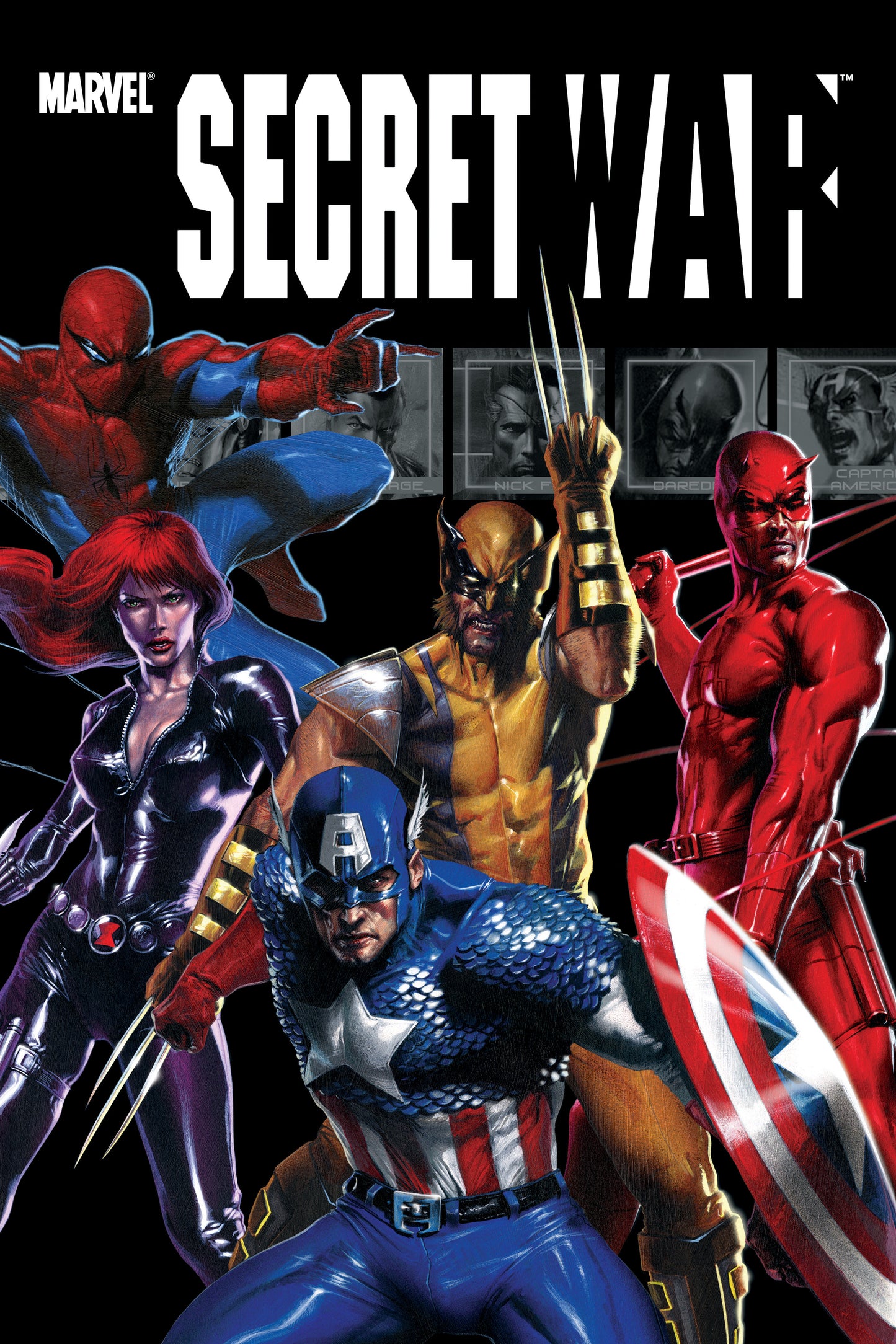 SECRET WAR BY BRIAN MICHAEL BENDIS OMNIBUS GABRIELE DELL'OTTO CLASSIC COSTUMES C OVER - Release Date: 4/1/25