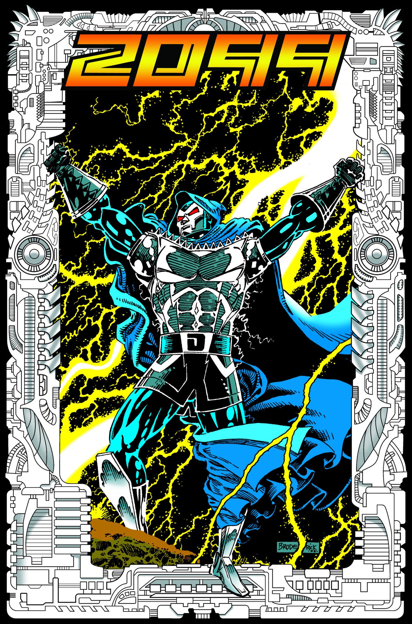 FANTASTIC FOUR/DOOM 2099 OMNIBUS PAT BRODERICK COVER - Release Date: 5/6/25