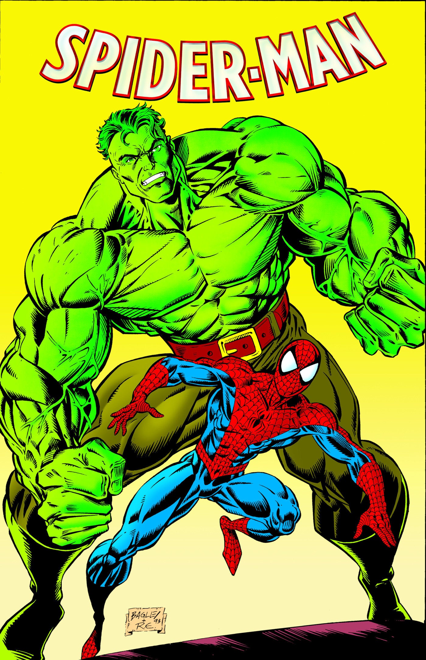 SPIDER-MAN BY MICHELINIE & BAGLEY OMNIBUS VOL. 2 MARK BAGLEY HULK COVER - Release Date: 7/8/25