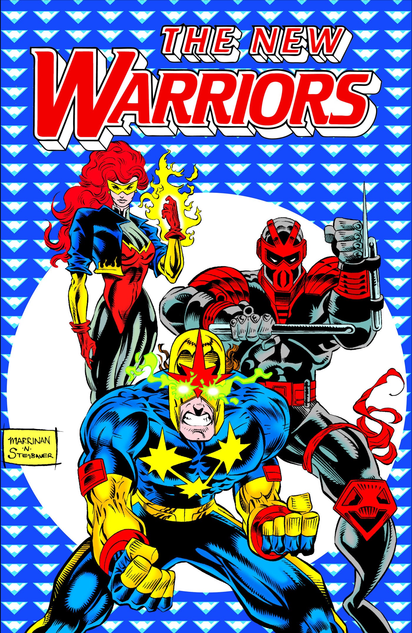 NEW WARRIORS: NOVA & NIGHT THRASHER OMNIBUS CHRIS MARRINAN COVER - Release Date: 7/22/25