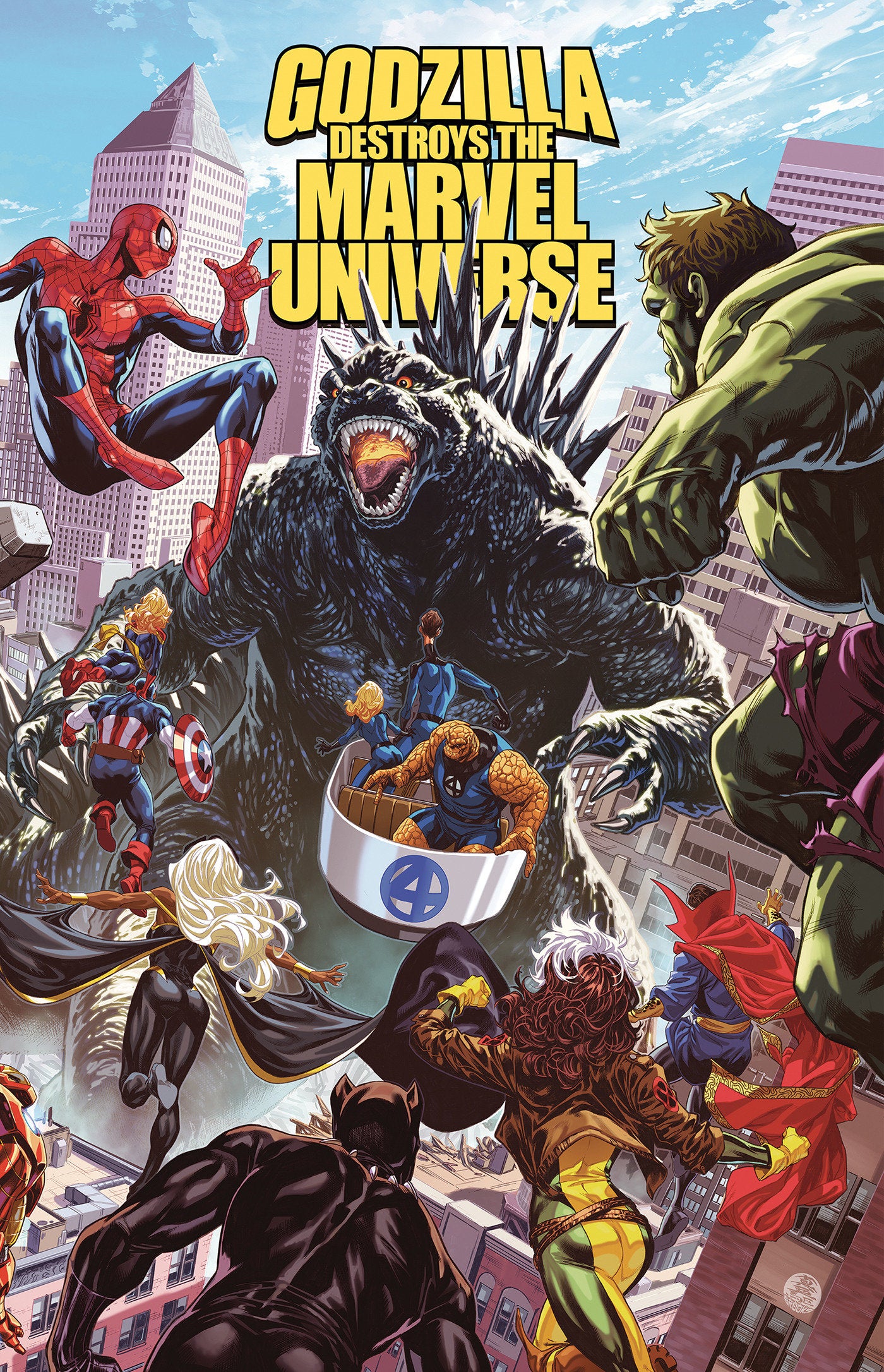 Godzilla Destroys the Marvel Universe ISBN: - Release Date: 3/17/26