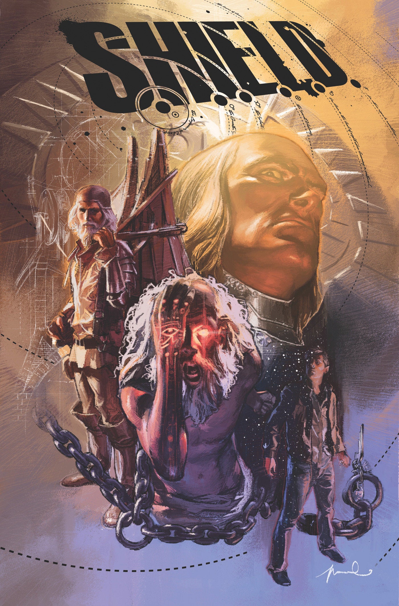 S.H.I.E.L.D. By Hickman & Weaver Omnibus Gerald Parel Cover - Release Date: 10/21/25