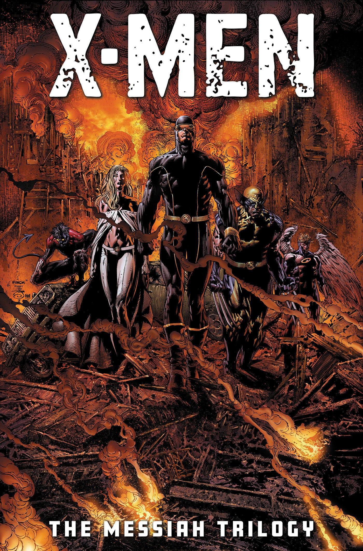 X-Men: The Messiah Trilogy Omnibus David Finch Cover ISBN: 9781302966737 - Release Date: 6/23/26