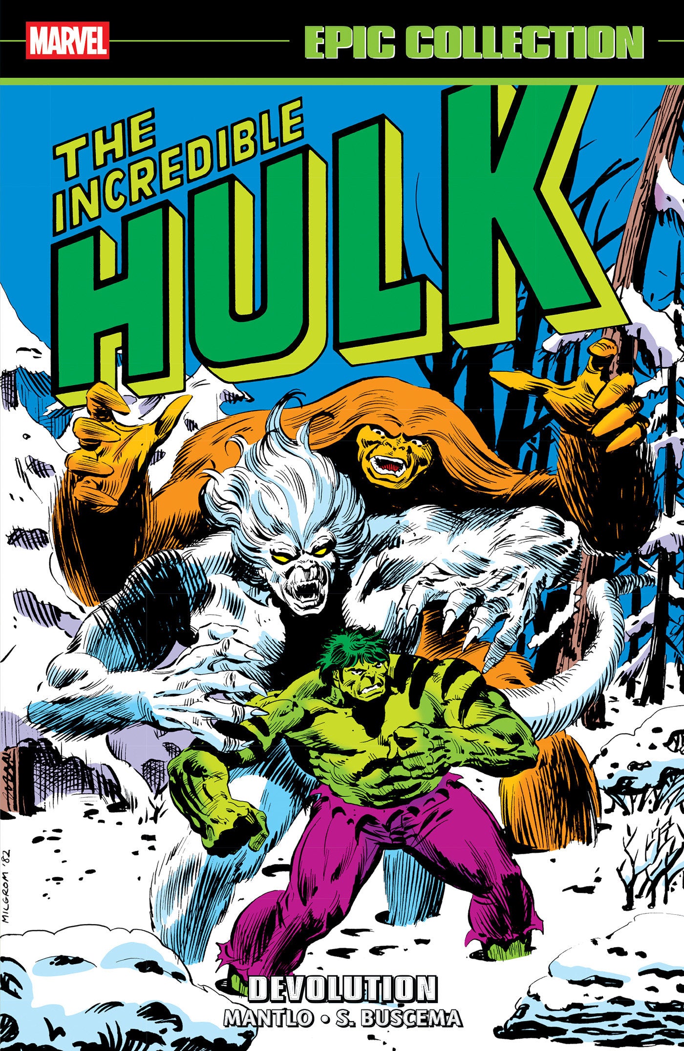 Incredible Hulk Epic Collection: Devolution ISBN: 9781302967413 - FOC DATE: 2/23/26 - Release Date: 5/5/26