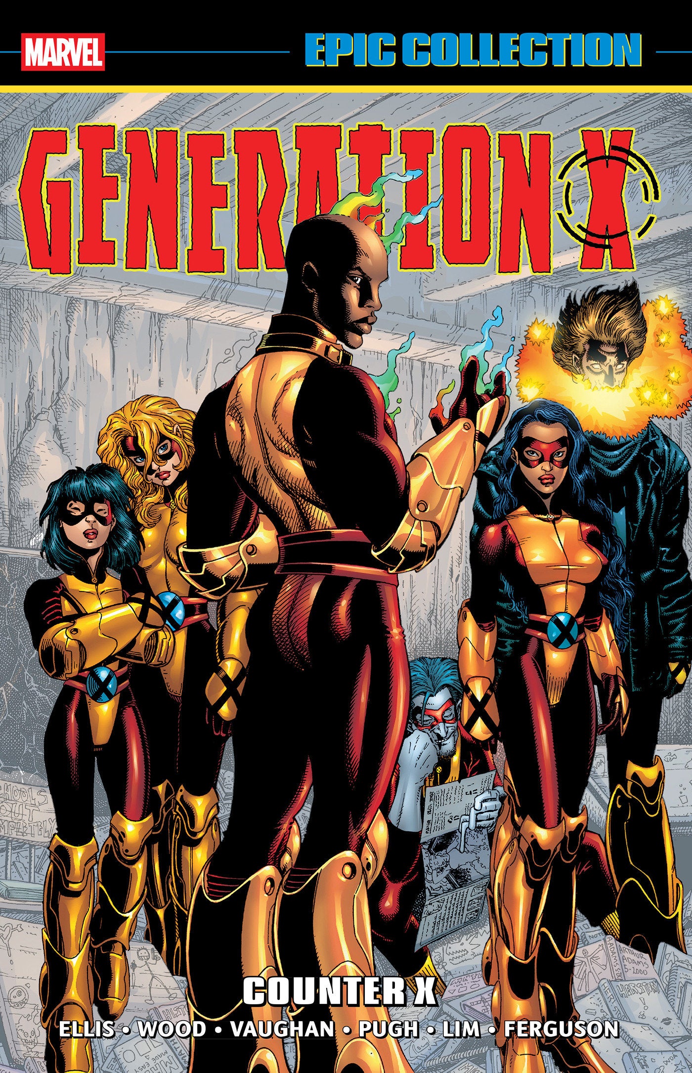 Generation X Epic Collection: Counter X ISBN: 9781302969738 - FOC DATE: 8/23/26 - Release Date: 11/3/26