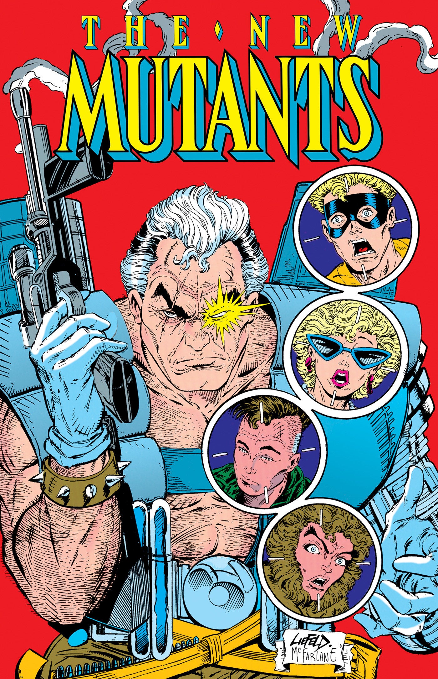 New Mutants Omnibus Vol. 4 Rob Liefeld Cable Cover ISBN: 9781302969806 - FOC DATE: 7/19/26 - Release Date: 12/29/26