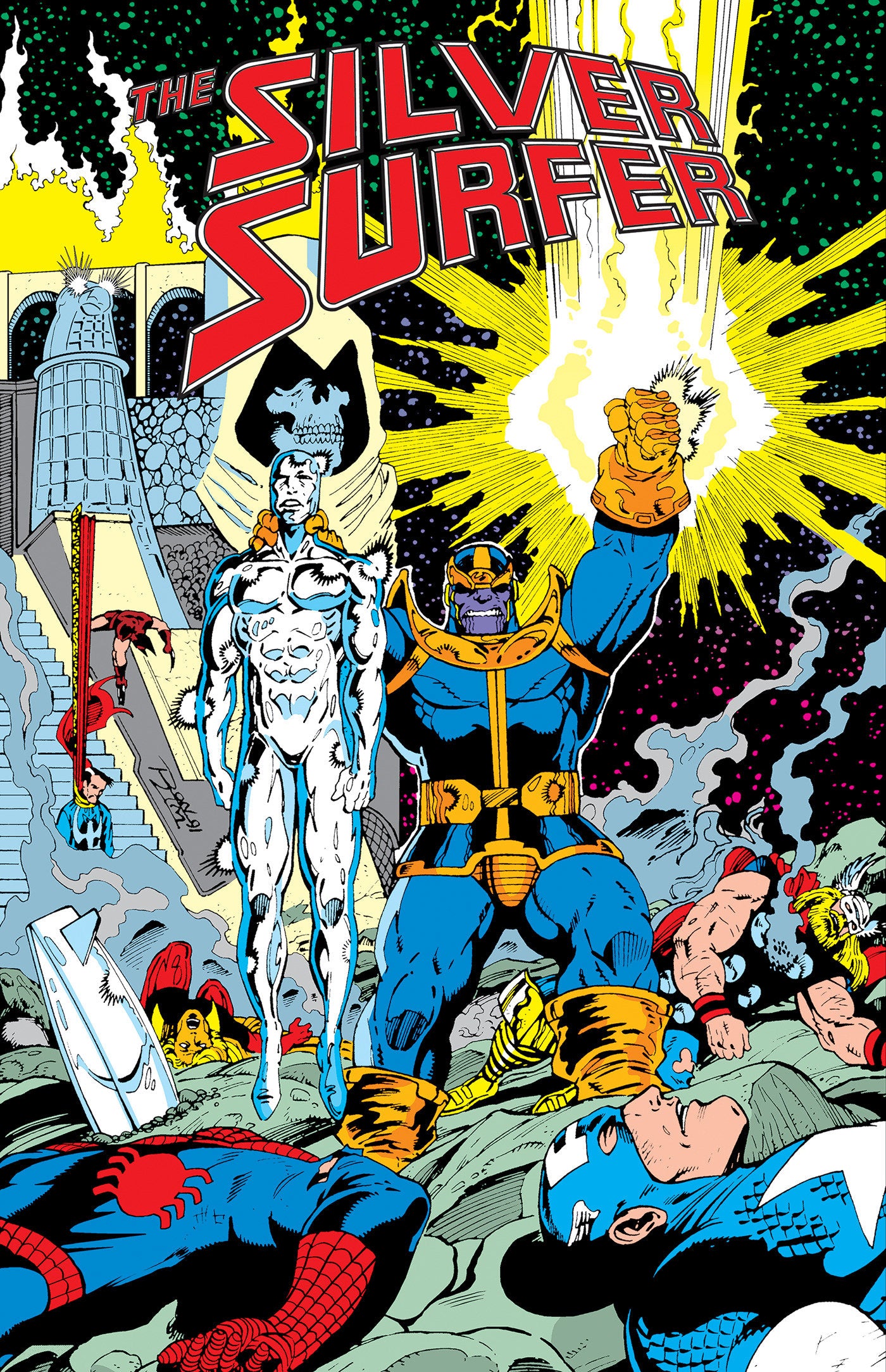 Silver Surfer: The Infinity Gauntlet Omnibus Ron Lim Infinity Gauntlet Cover ISBN: 9781302969837 - FOC DATE: 5/24/26 - Release Date: 11/3/26