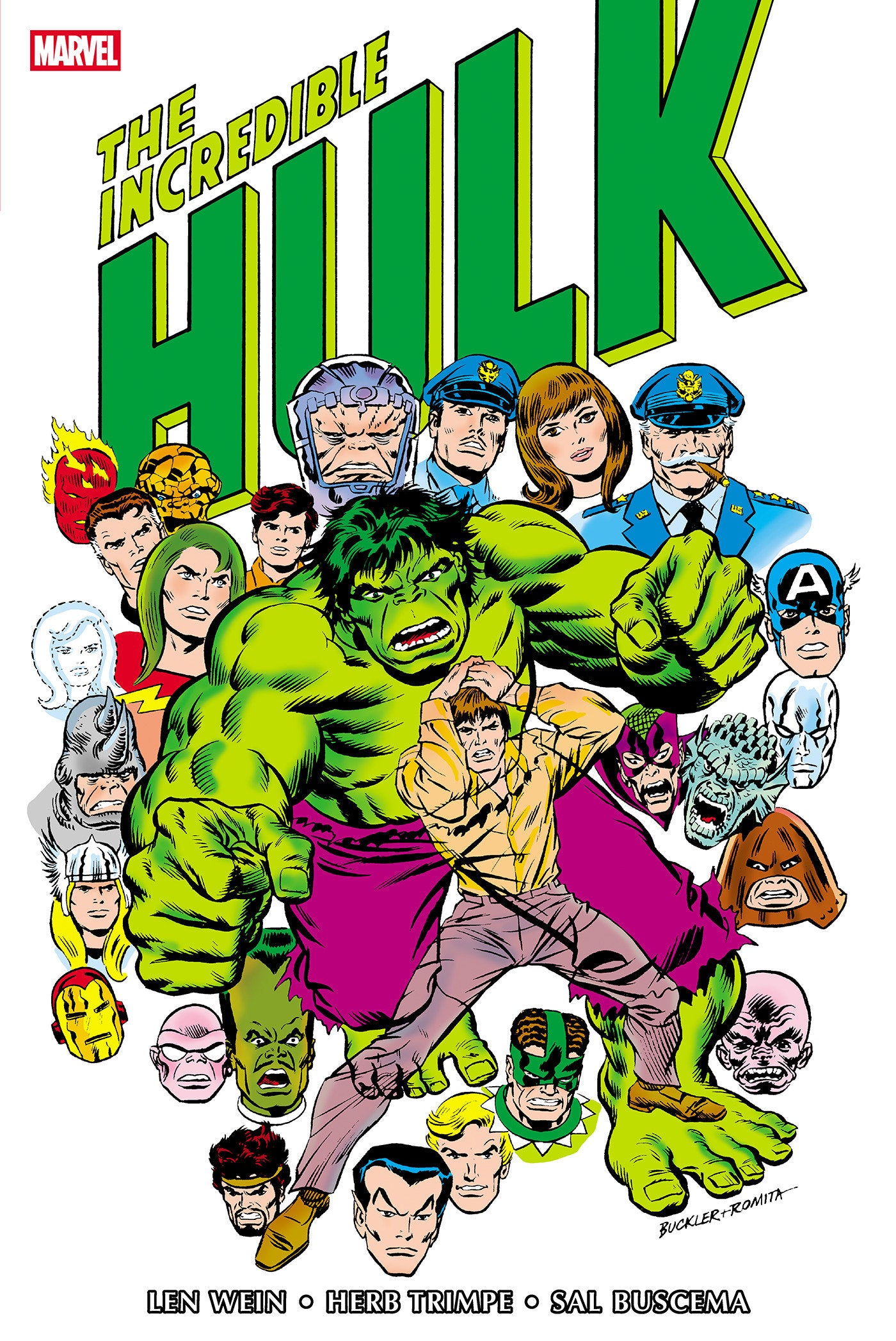 The Incredible Hulk Omnibus Vol. 4 Rich Buckler Cover ISBN: 9781302971281 - FOC DATE: 9/13/26 - Release Date: 2/23/27