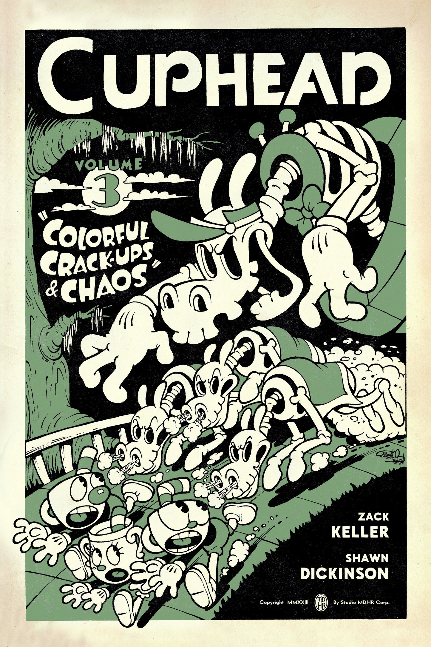 Cuphead Volume 3: Colorful Crack-Ups & Chaos - Release Date: 8/20/24