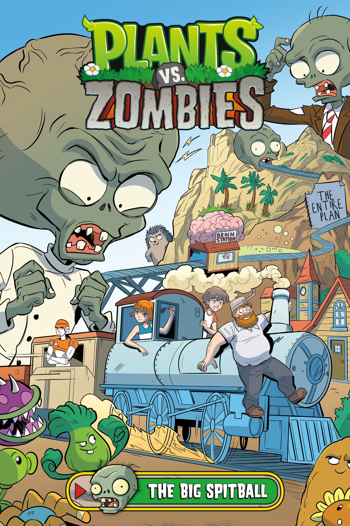Plants vs. Zombies Volume 24: The Big Spitball - ISBN: 9781506728490 - Release Date: 9/23/25