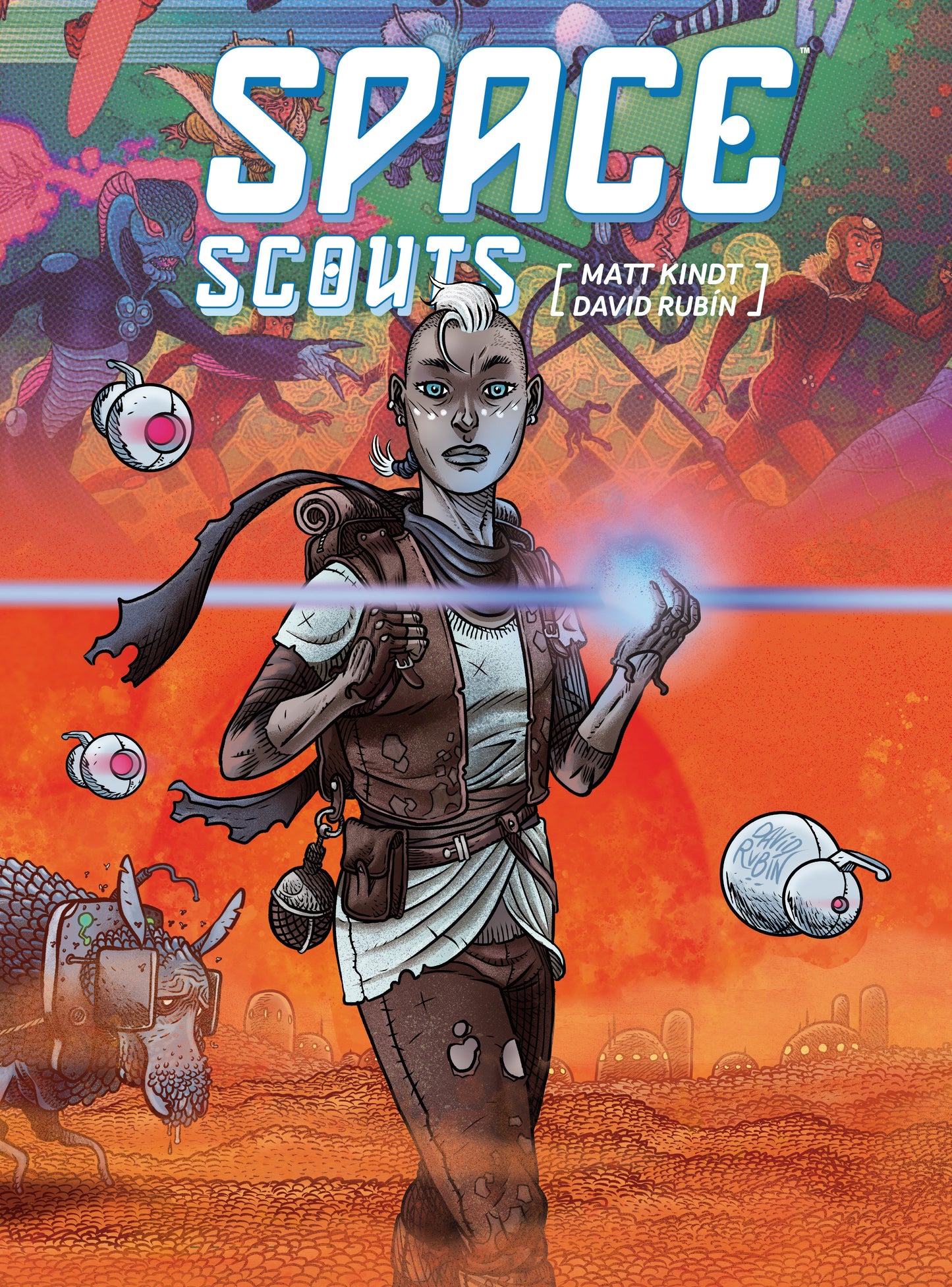 Space Scouts ISBN: 9781506731766 - FOC DATE: 3/8/26 - Release Date: 6/9/26