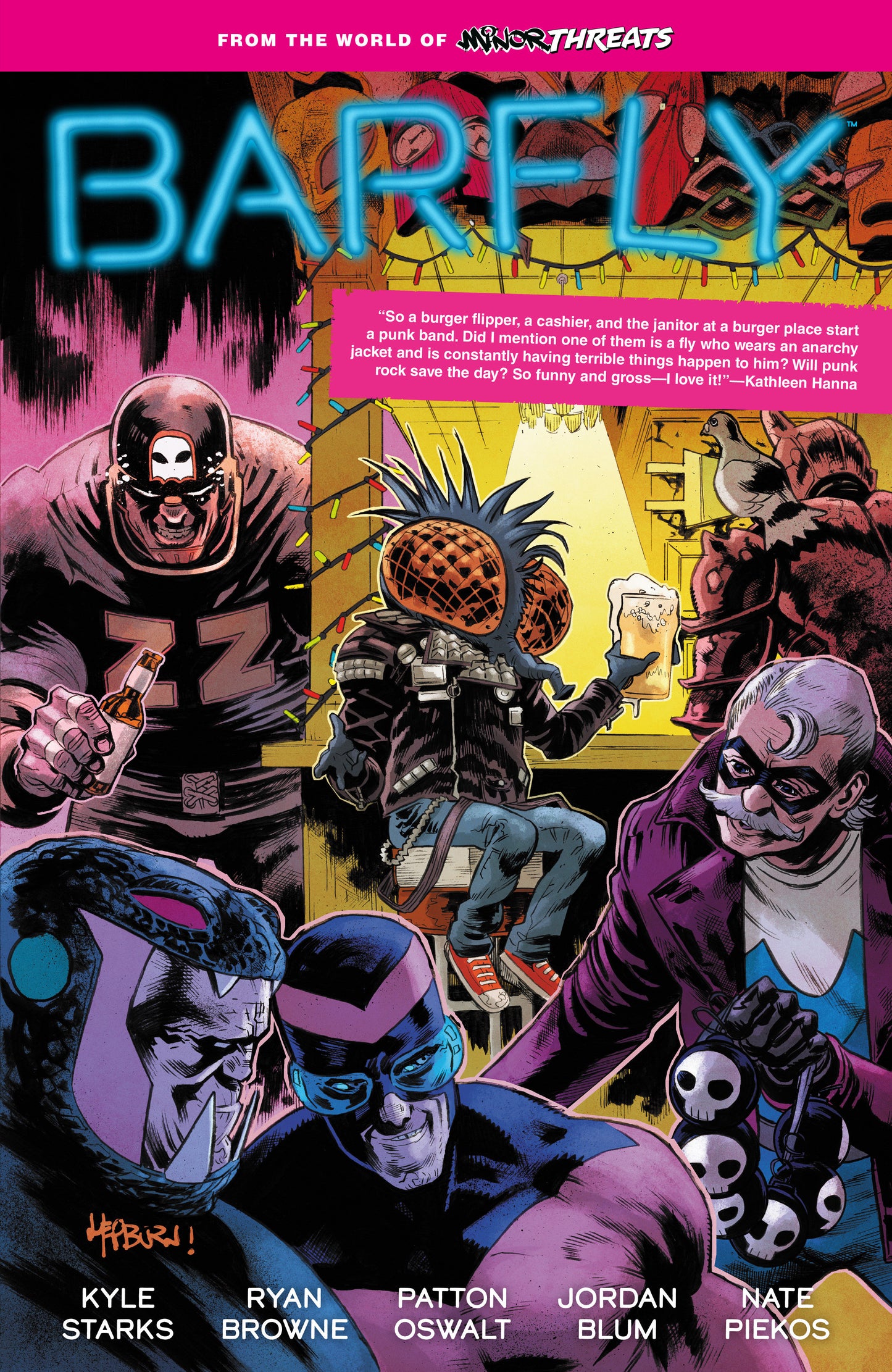 From the World of Minor Threats: Barfly - Release Date: 4/1/25