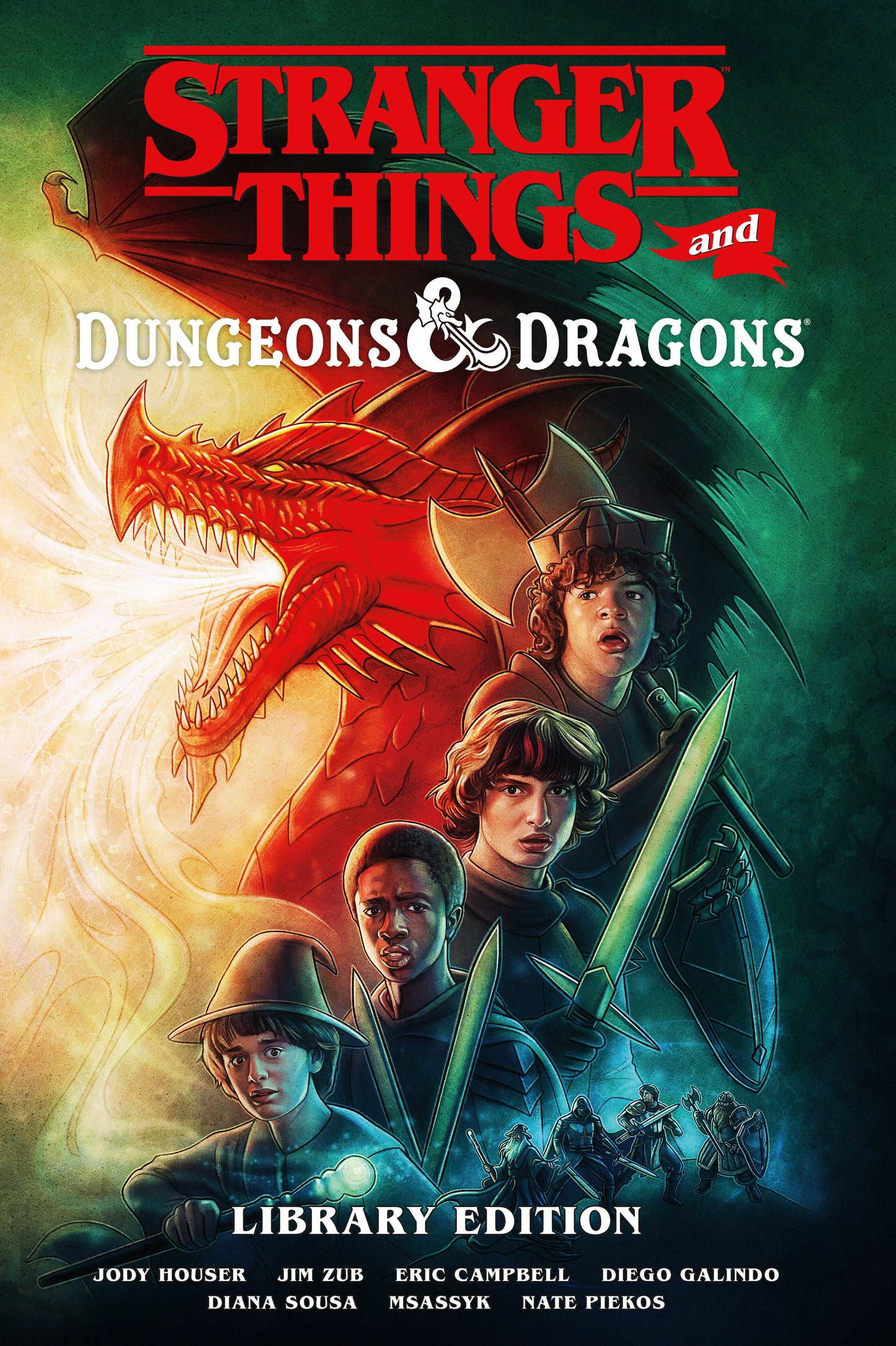 Stranger Things and Dungeons & Dragons Library Edition ISBN: 9781506747347 - FOC DATE: 2/23/26 - Release Date: 5/26/26