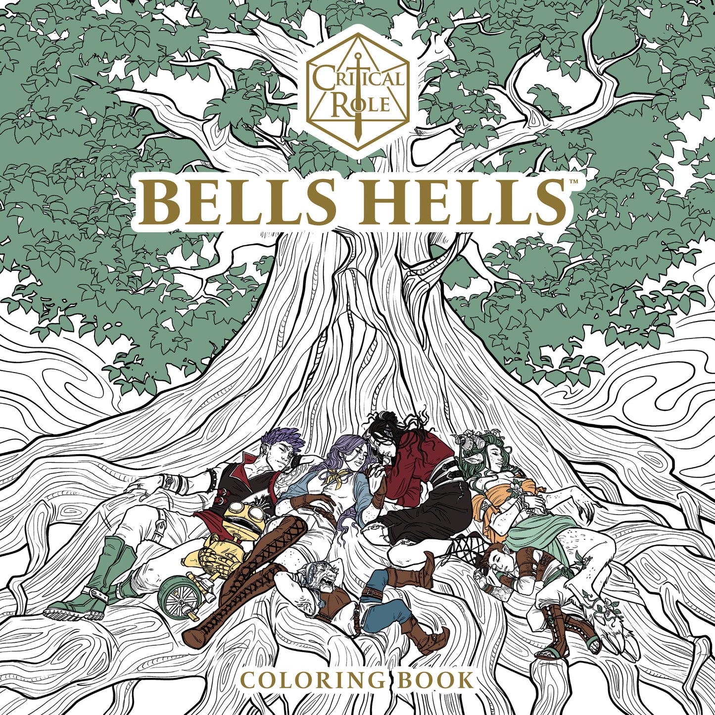 Critical Role: Bells Hells Coloring Book - Release Date: 8/26/25