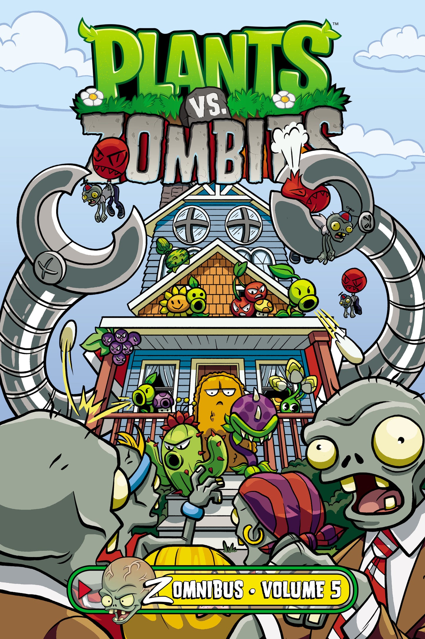Plants vs. Zombies Zomnibus Volume 5 ISBN: 9781506753300 - FOC DATE: 4/19/26 - Release Date: 7/21/26
