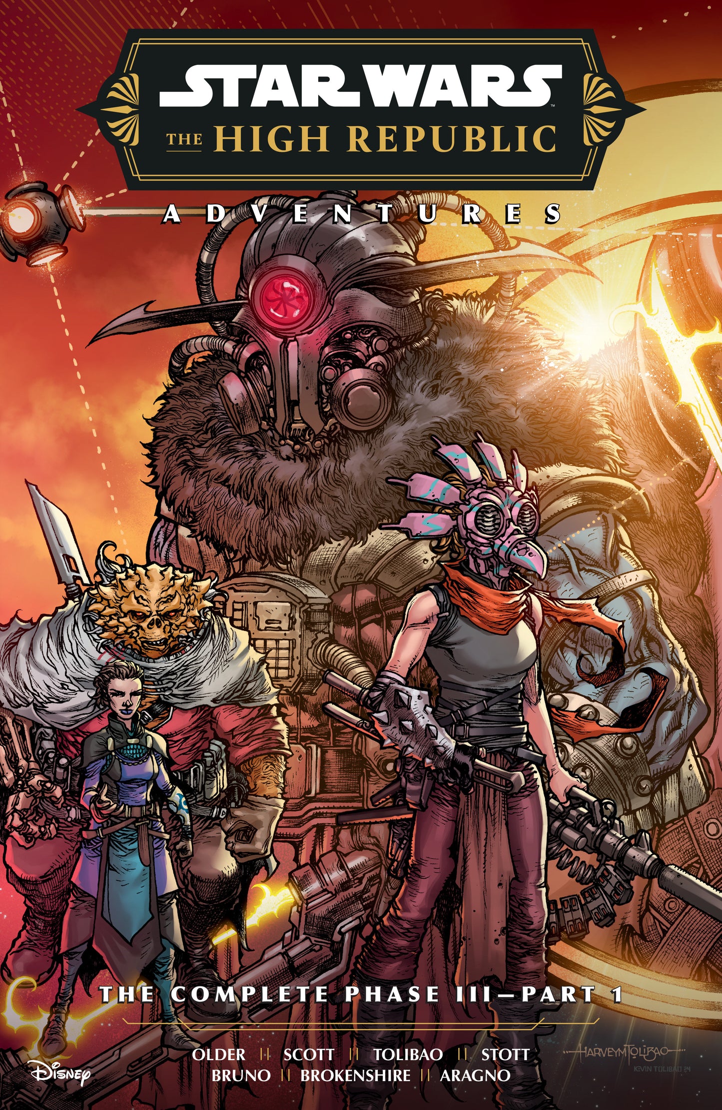 Star Wars: The High Republic Adventures--The Complete Phase III Part 1 ISBN: 9781506755366 - FOC DATE: 2/23/26 - Release Date: 5/26/26