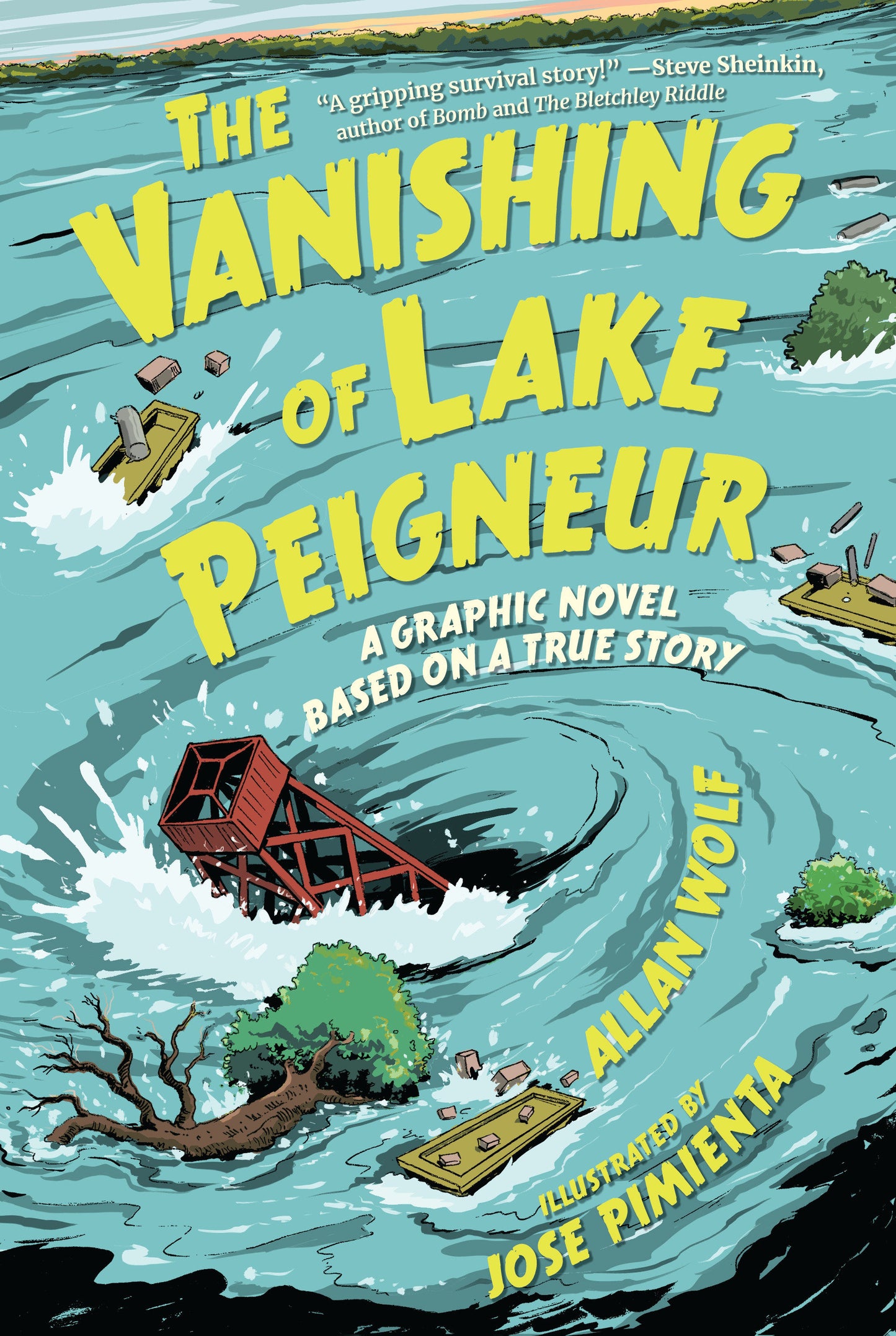 The Vanishing of Lake Peigneur: A Graphic Novel Based on a True Story - 10/7/25 - Release Date: 10/7/25
