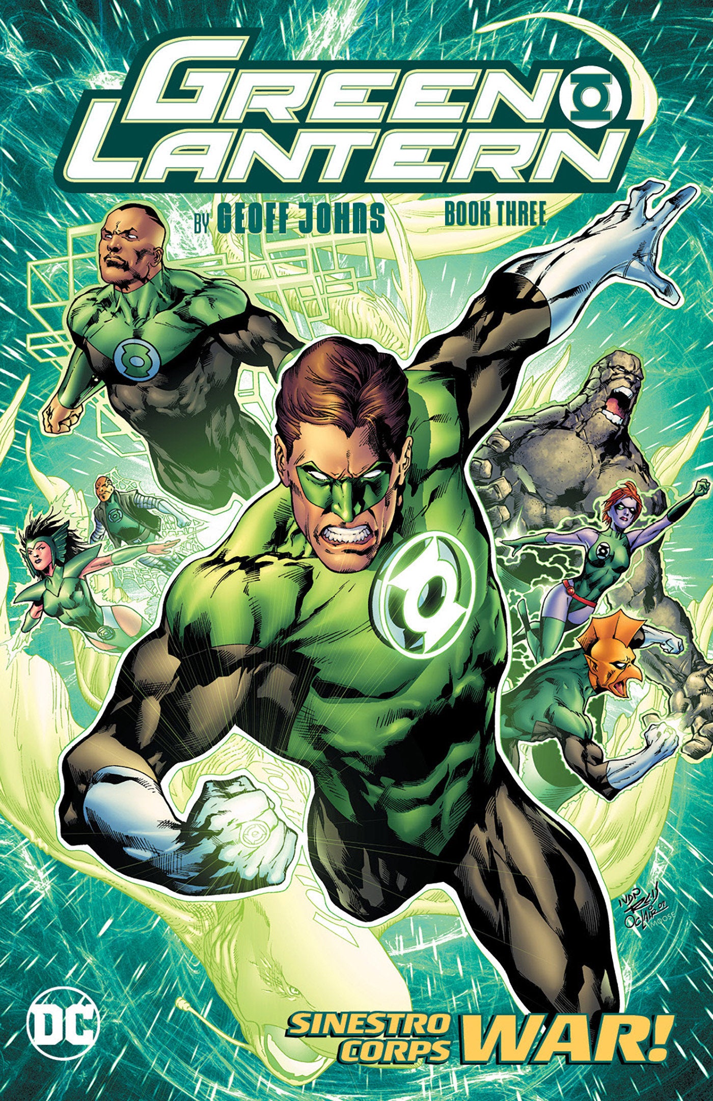 Green Lantern by Geoff Johns Book Three (New Edition) - Release Date: 10/22/24