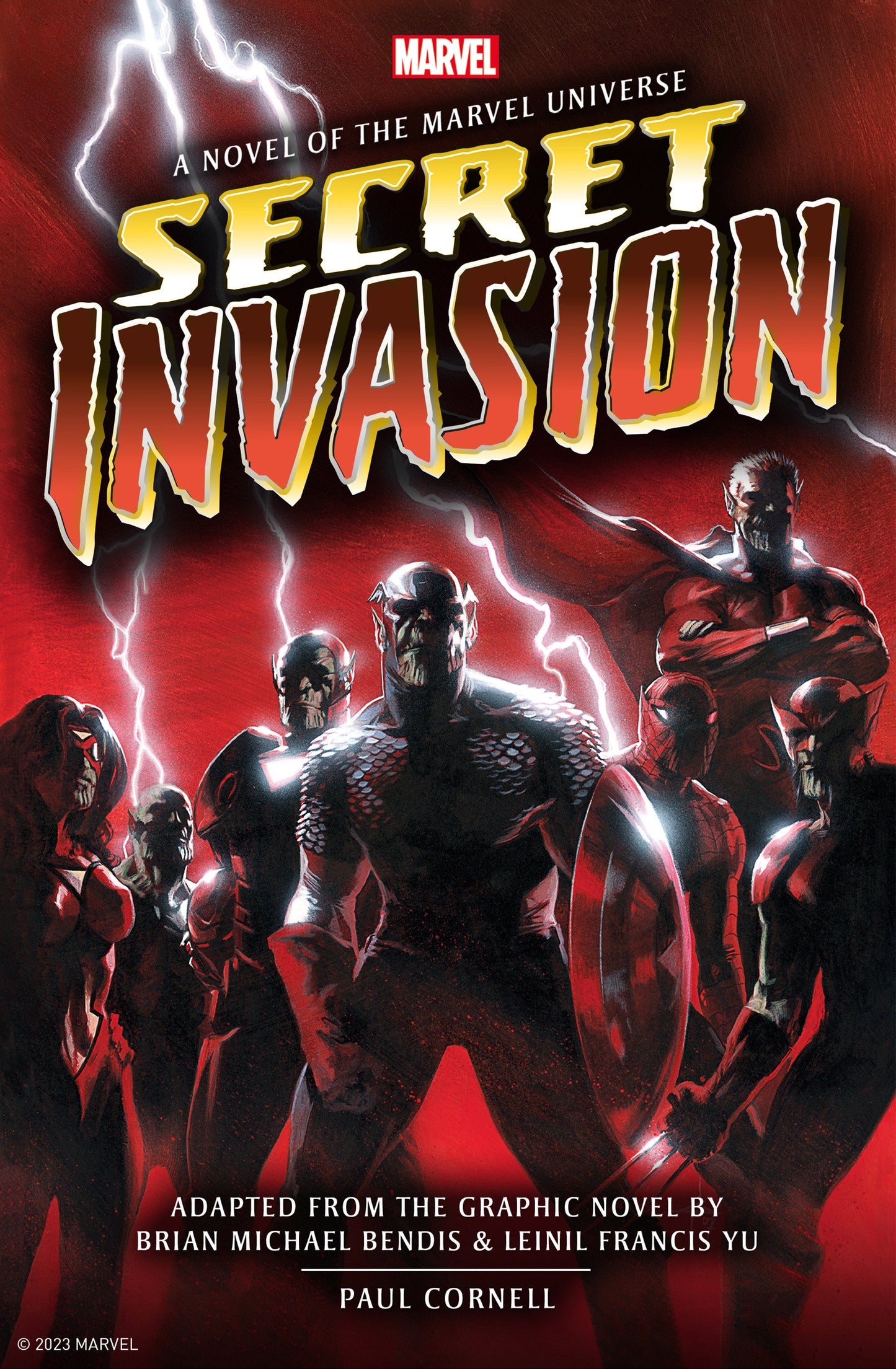Marvel's Secret Invasion Prose Novel ISBN: 9781803362496 - FOC DATE: 9/6/26 - Release Date: 11/3/26