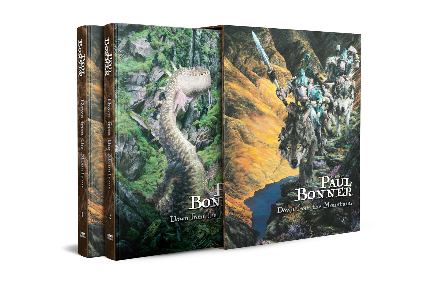 The Art of Paul Bonner: Down from the Mountains ISBN: 9781835415818 - FOC DATE: 9/6/26 - Release Date: 11/3/26