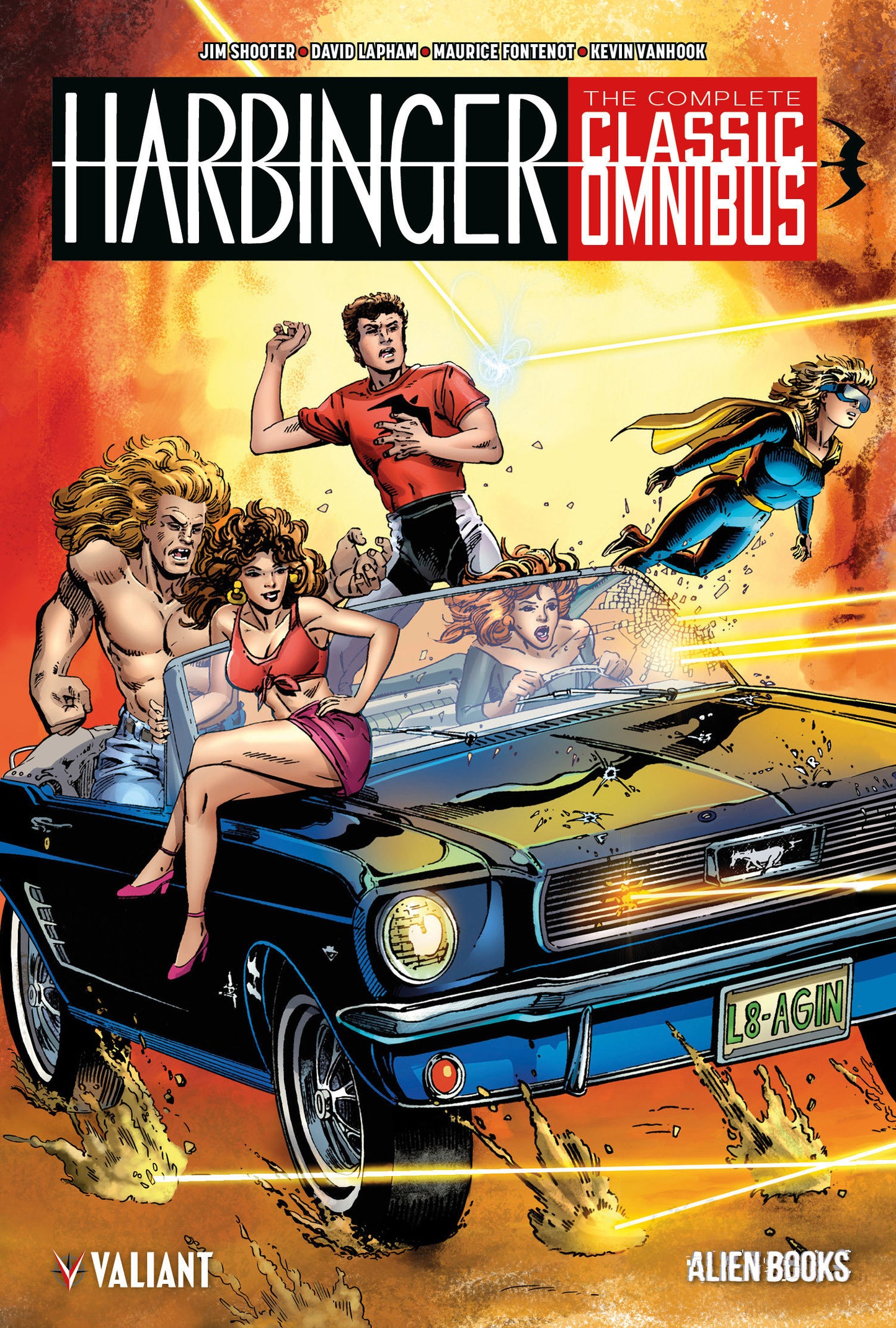 Harbinger Classic Omnibus ISBN: 9781962201612 - FOC DATE: 8/2/26 - Release Date: 9/8/26