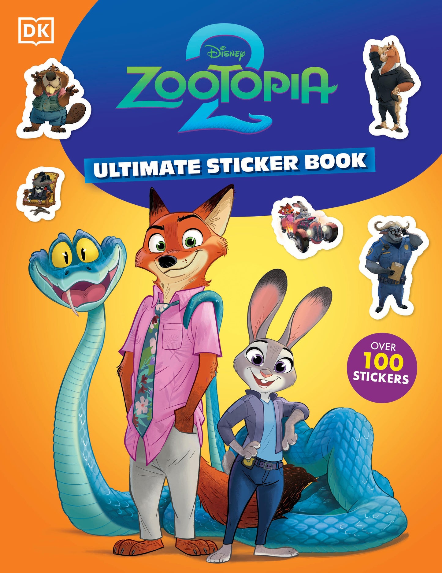 Disney Zootopia 2 Ultimate Sticker Book ISBN: 9798217125999 - Release Date: 10/14/25