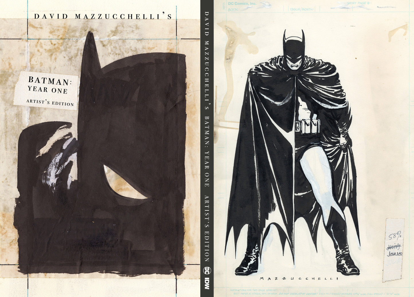 David Mazzucchelli's Batman Year One Artist's Edition -Releases: 8/13/24