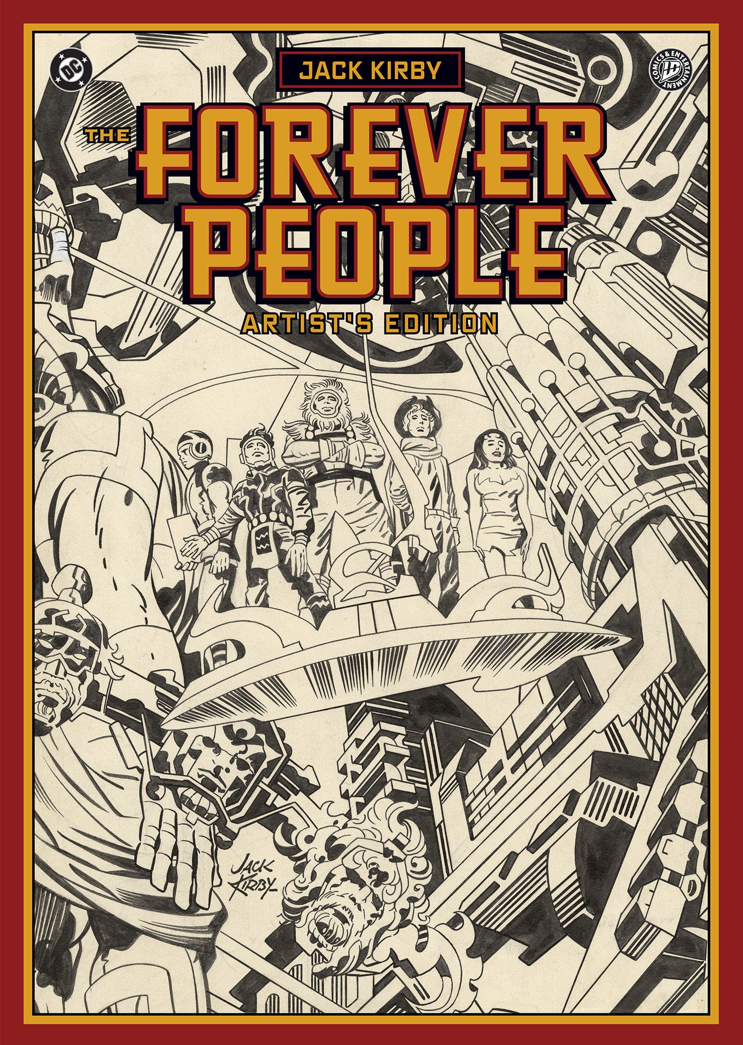 Jack Kirby's Forever People Artist's Edition - ISBN: 9798887240053 - Release Date: 8/19/25