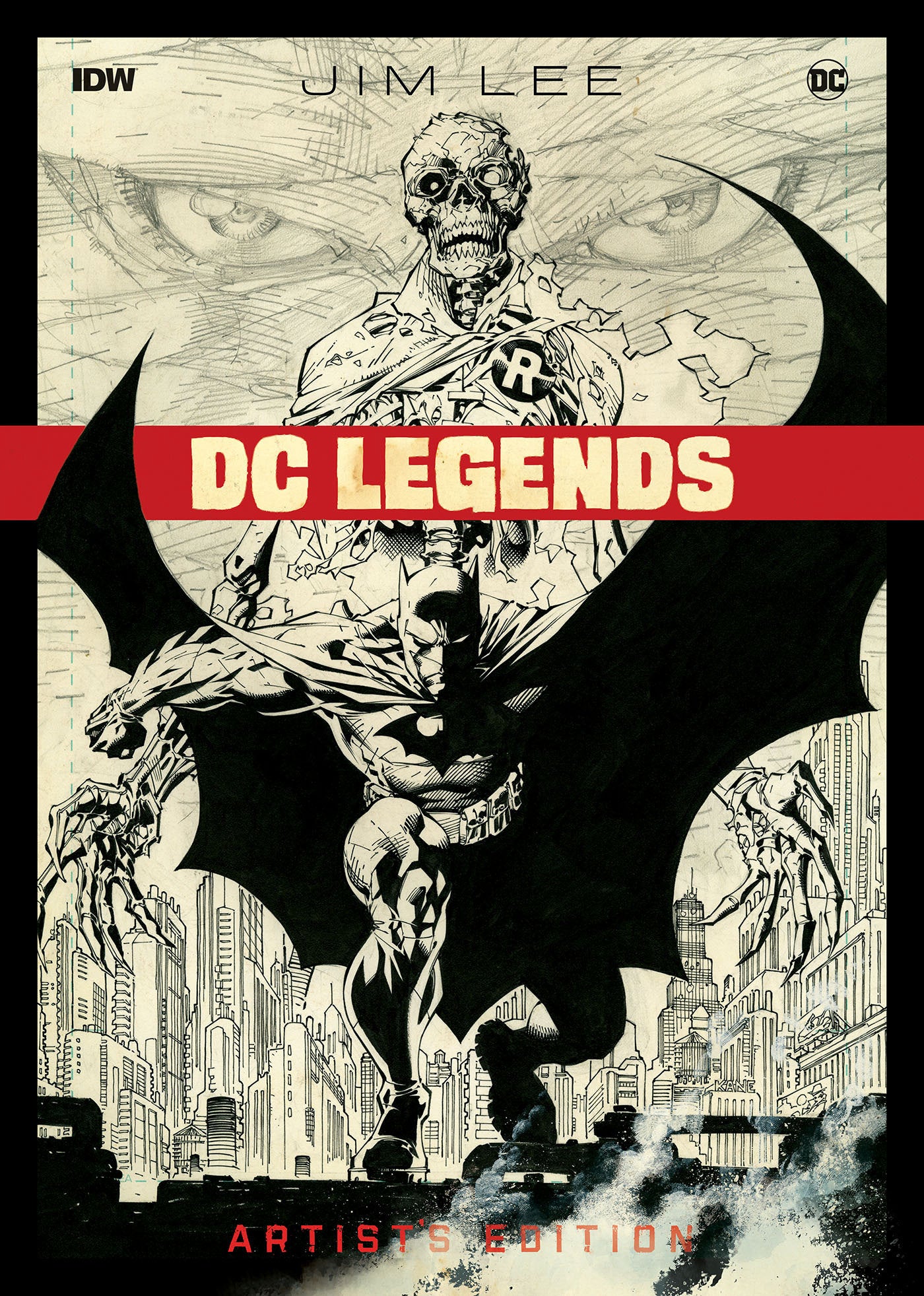 Jim Lee DC Legends Artist's Edition - Release Date: 8/27/24