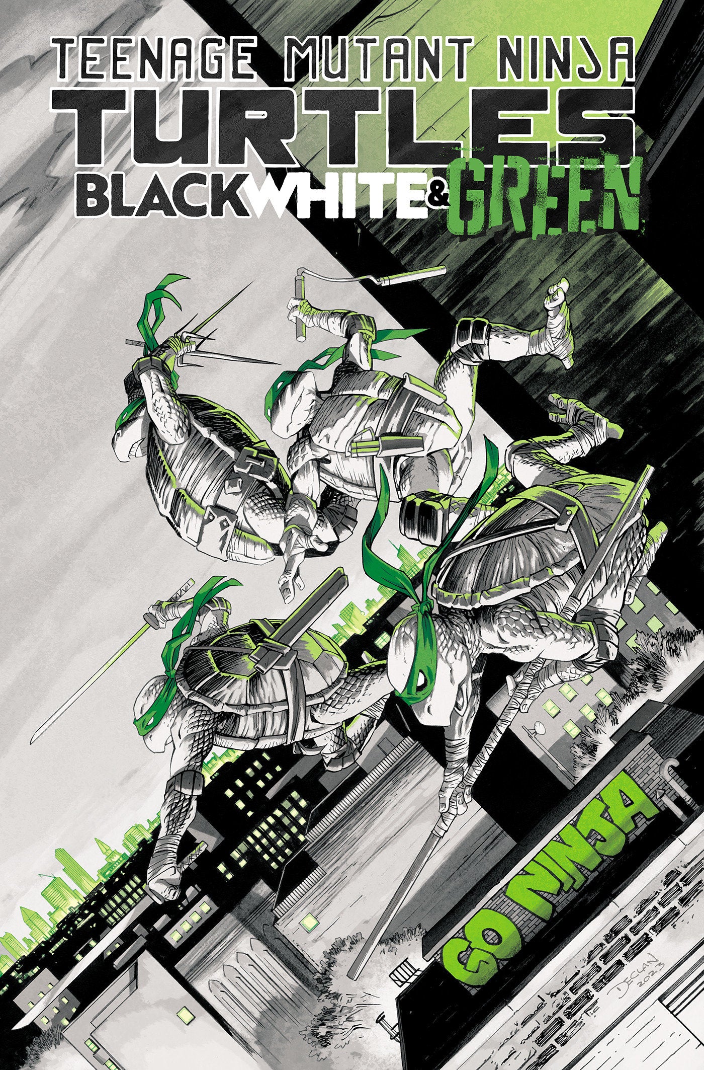 Teenage Mutant Ninja Turtles: Black, White, and Green - Release Date: 11/12/24