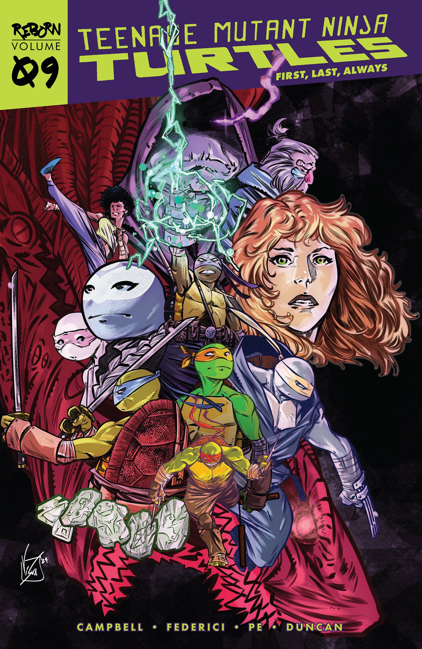 Teenage Mutant Ninja Turtles: Reborn, Vol. 9 - First, Last, Always - Release Date: 10/1/24