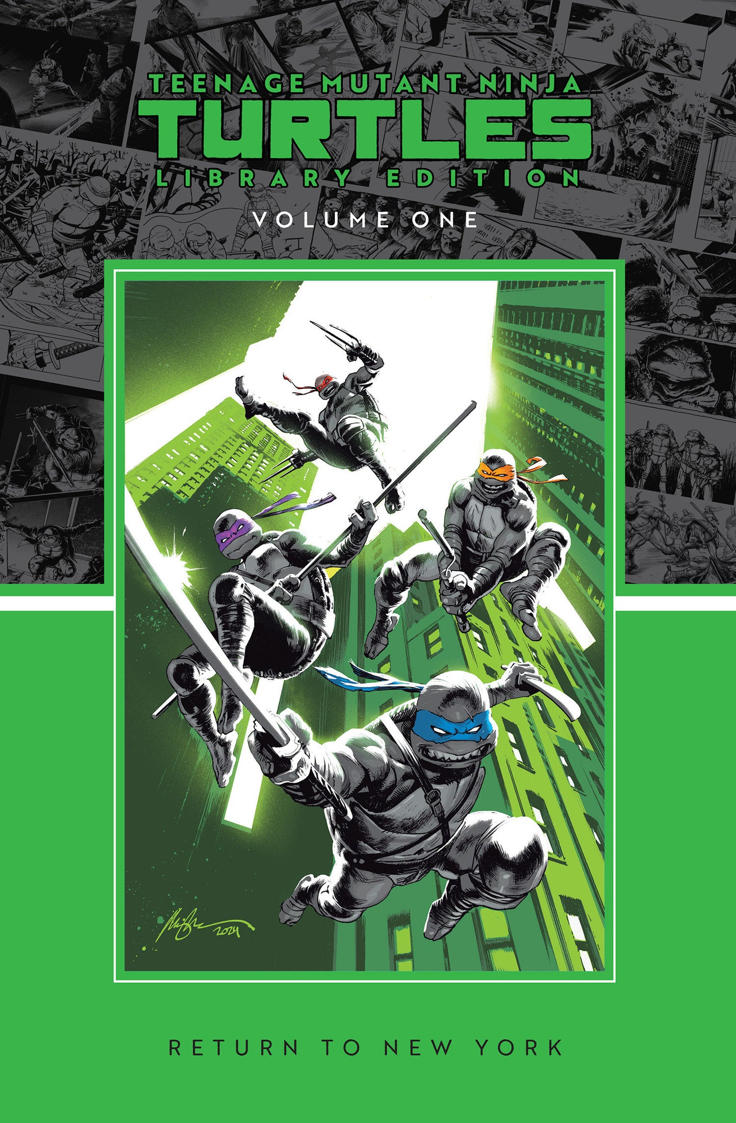 Teenage Mutant Ninja Turtles, Vol. 1: Return to New York Library Edition - Release Date: 6/24/25