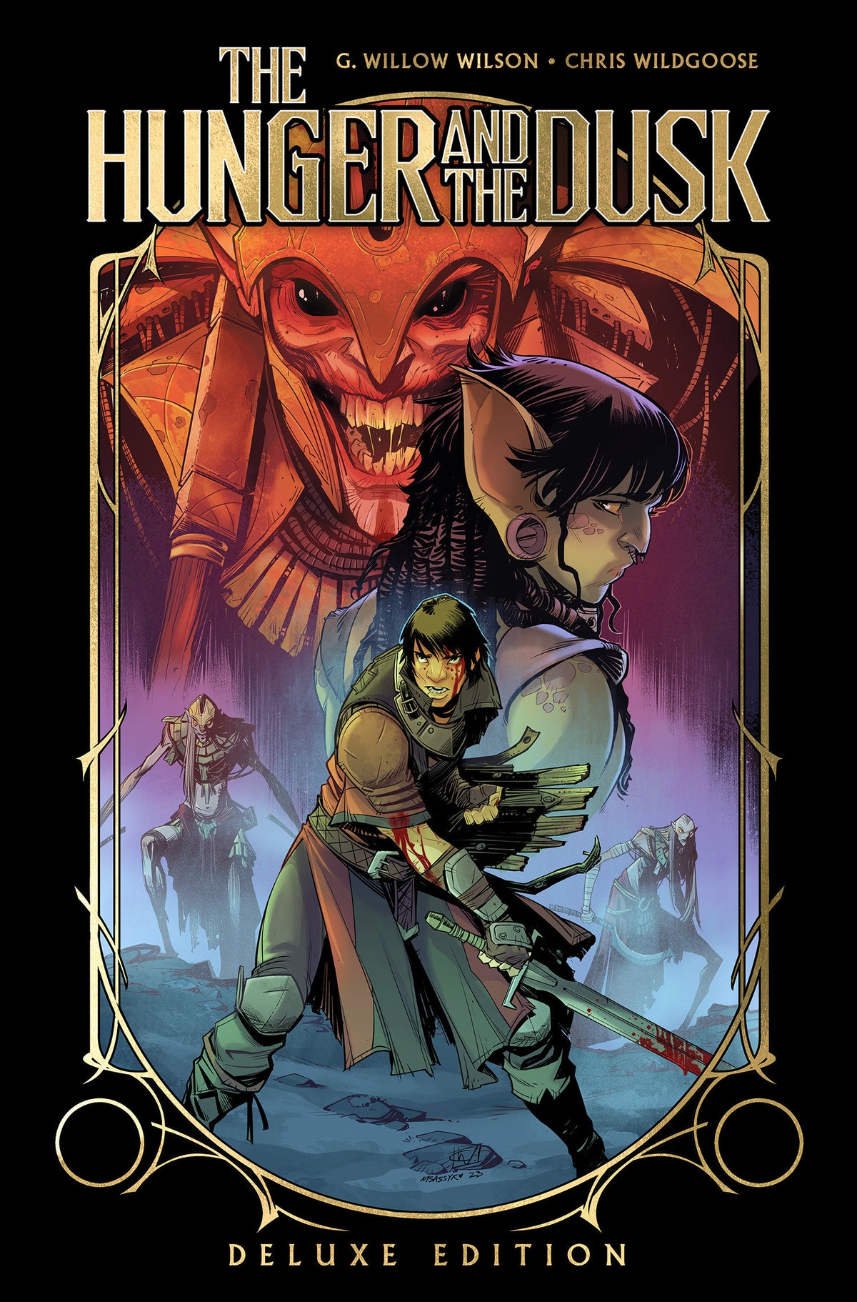 The Hunger and the Dusk Deluxe Edition ISBN: 9798887243184 - FOC DATE: 7/26/26 - Release Date: 9/1/26