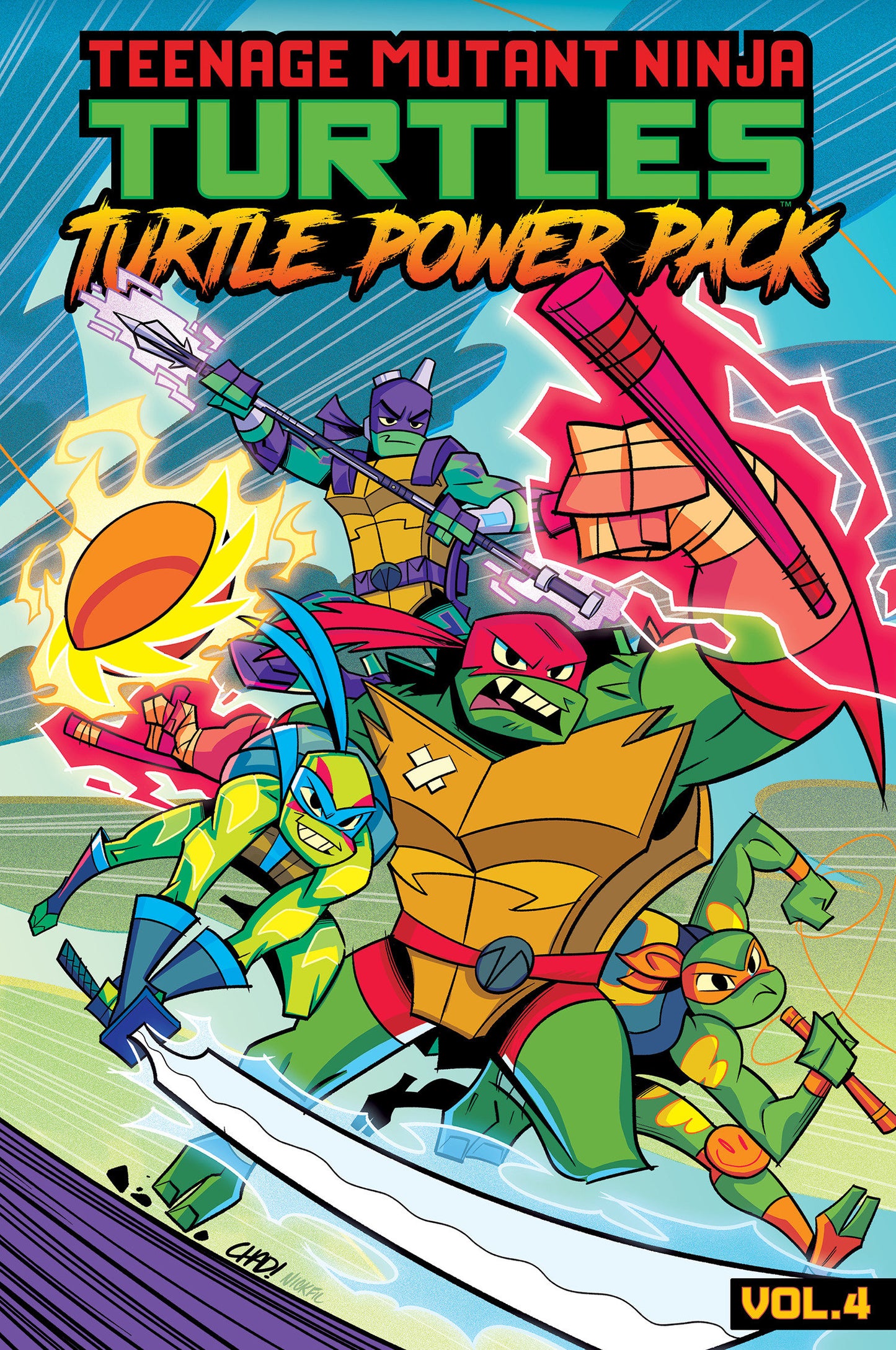 Teenage Mutant Ninja Turtles: Turtle Power Pack, V4 ISBN: 9798887244808 - FOC DATE: 8/23/26 - Release Date: 9/29/26