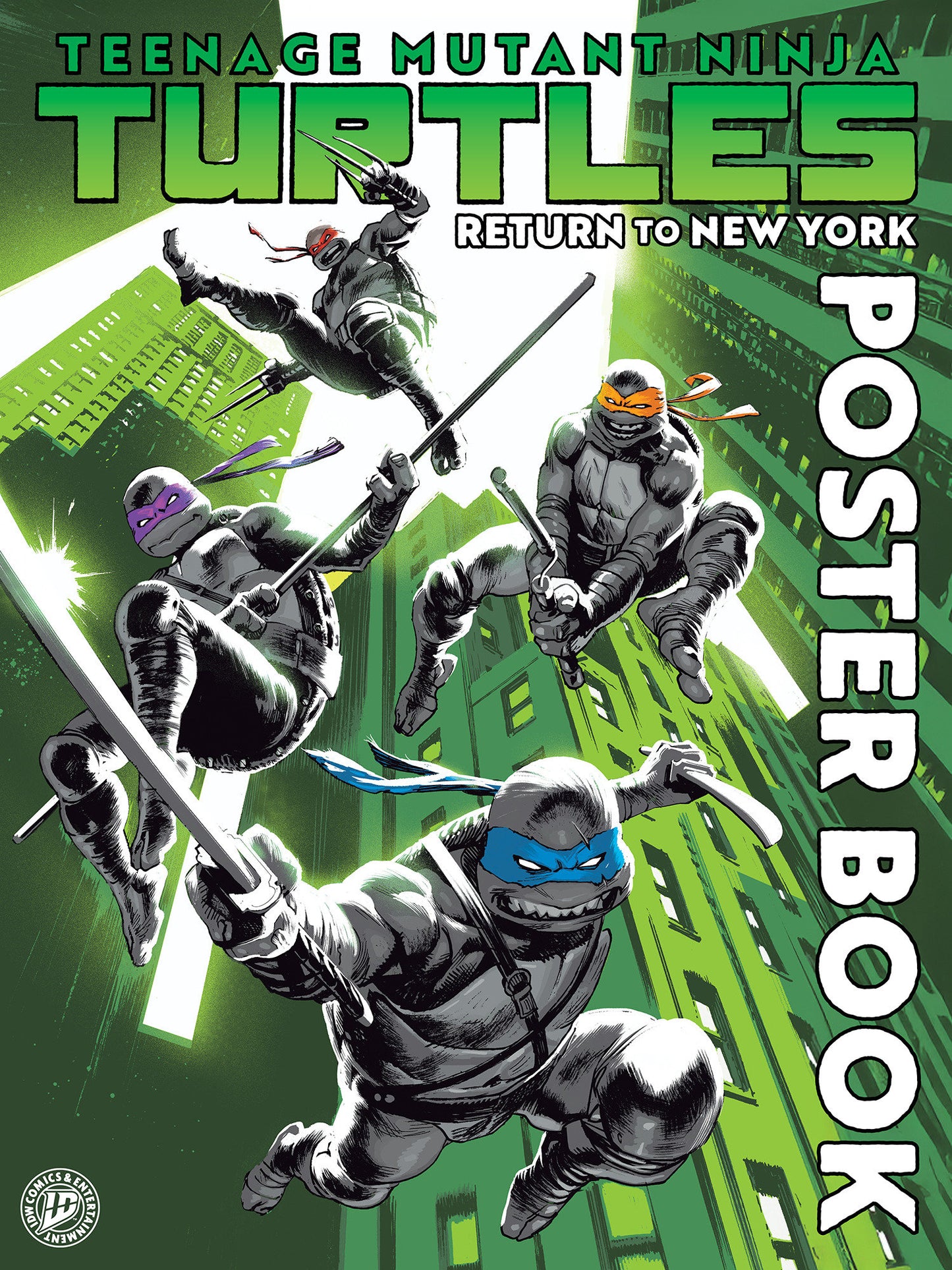 Teenage Mutant Ninja Turtles: Return to New York Poster Book ISBN: 9798887245140 - FOC DATE: 8/9/26 - Release Date: 9/15/26